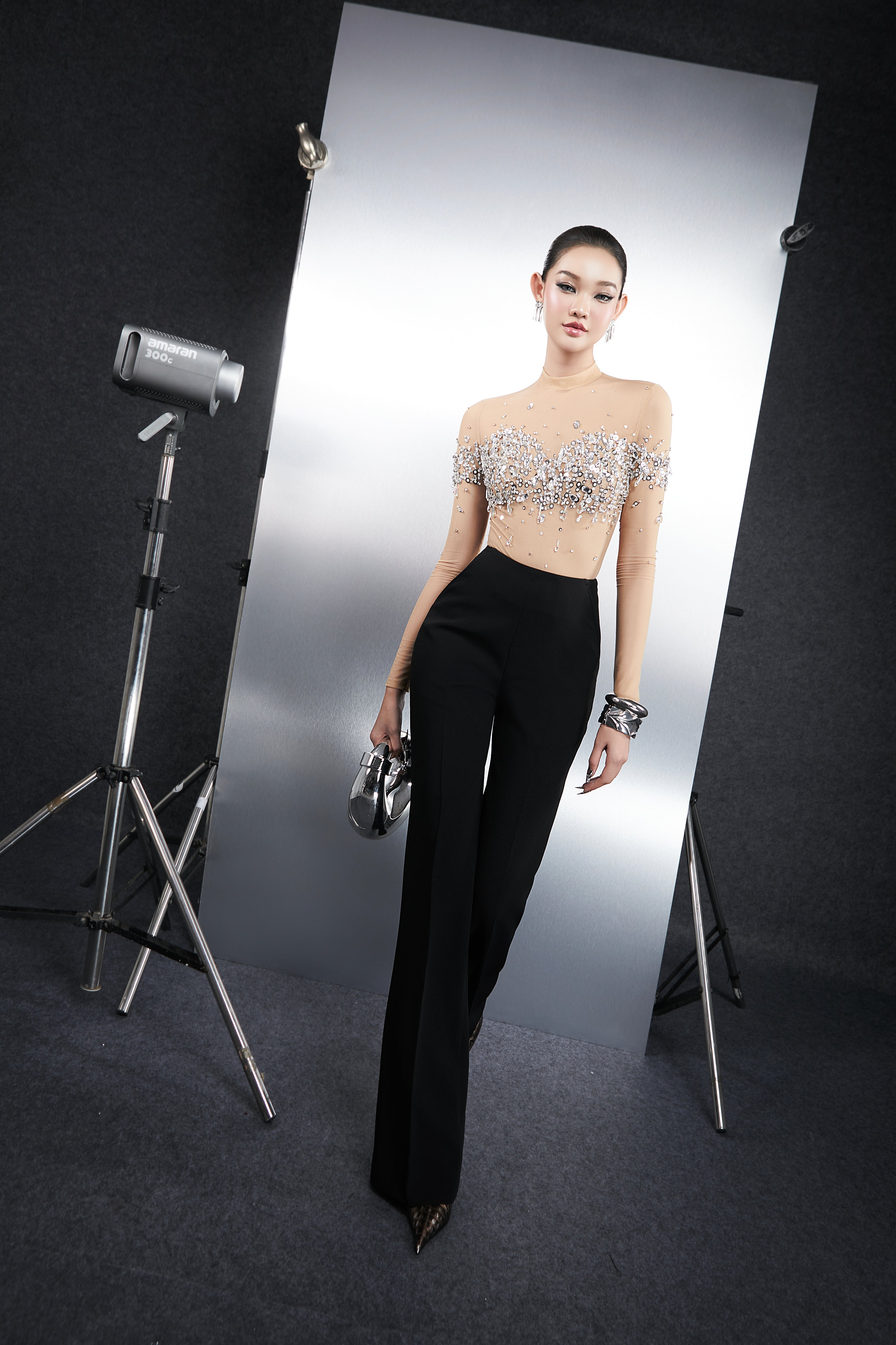 Bandage Dress Jumpsuit + pants set