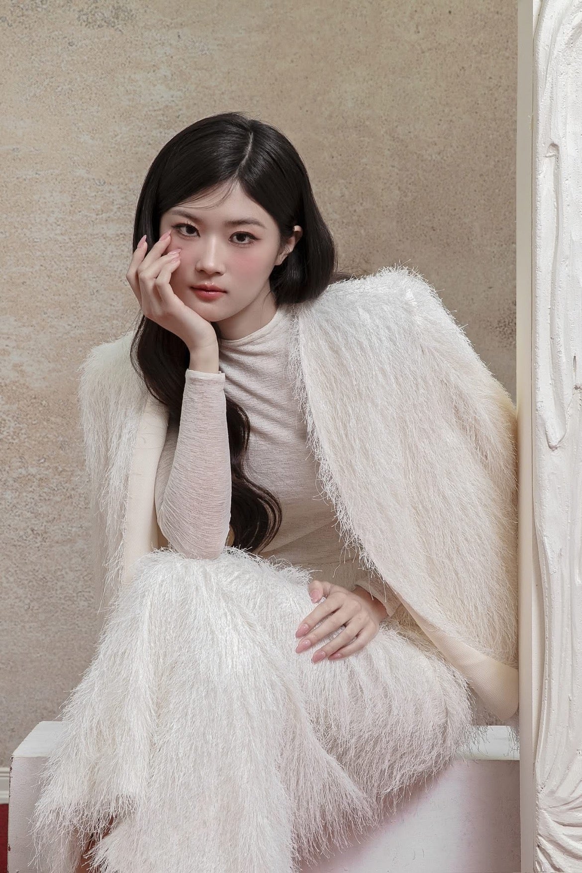 Delicate AURA JACKET & AURA SKIRT & MICA TOP