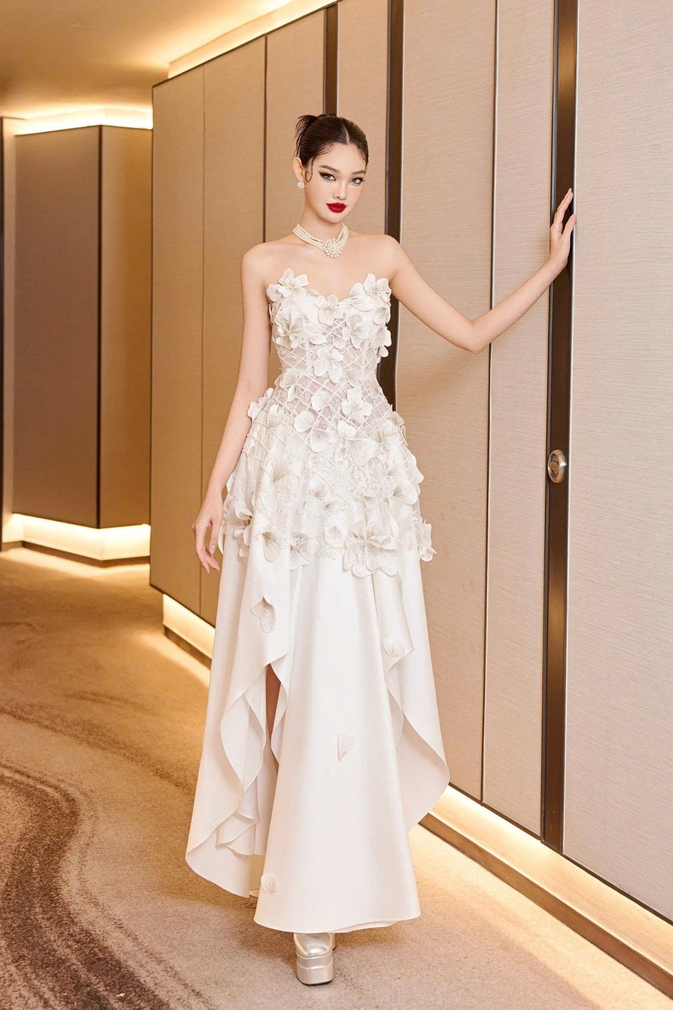 RITARA Crystal Couture Dress
