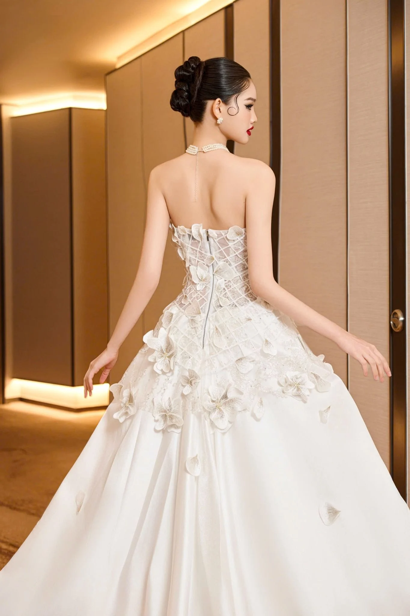 RITARA Crystal Couture Dress