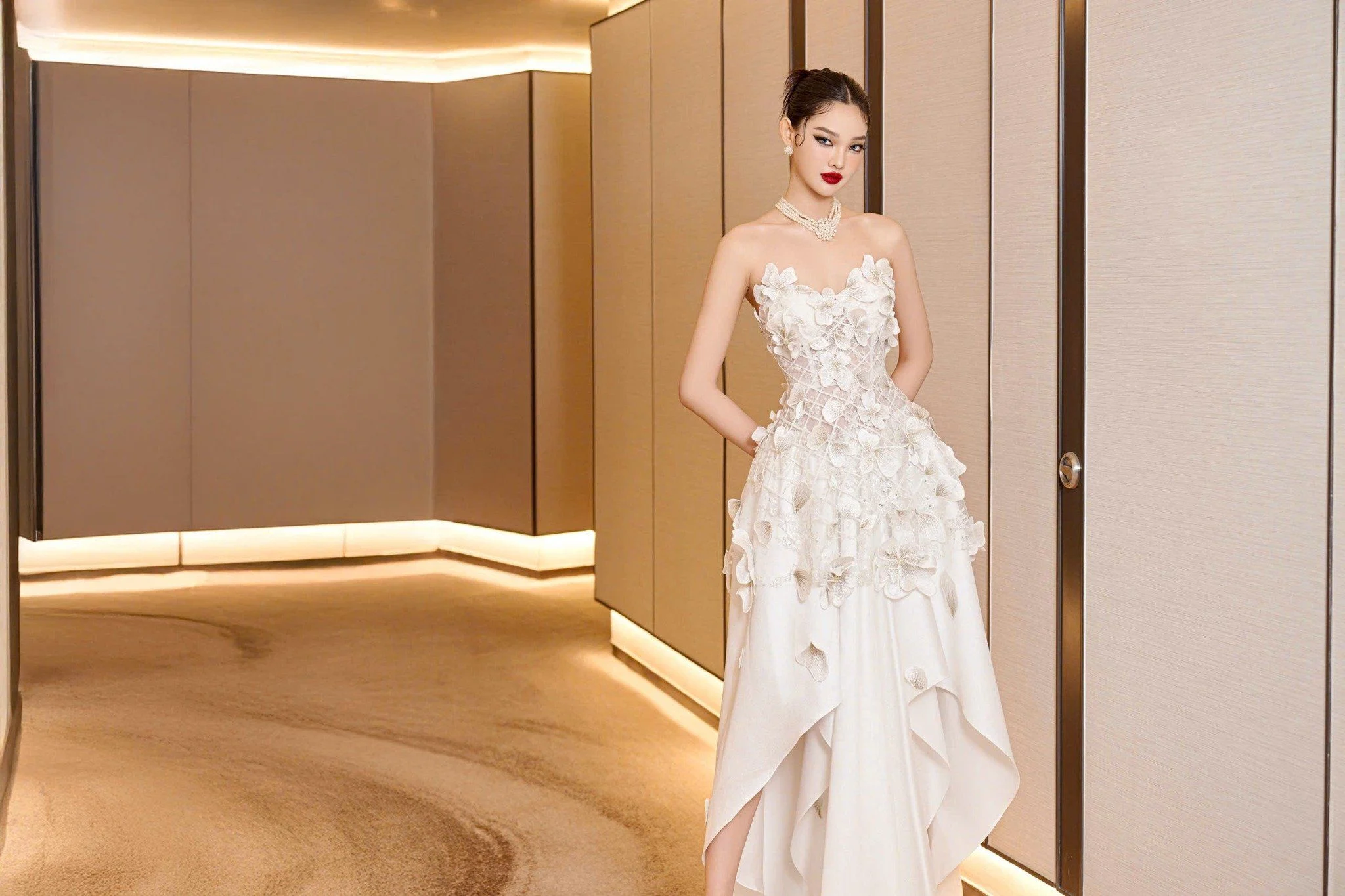 RITARA Crystal Couture Dress
