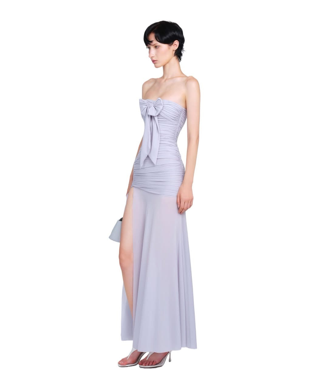 LSOUL Livia Dress (Grey Blue)
