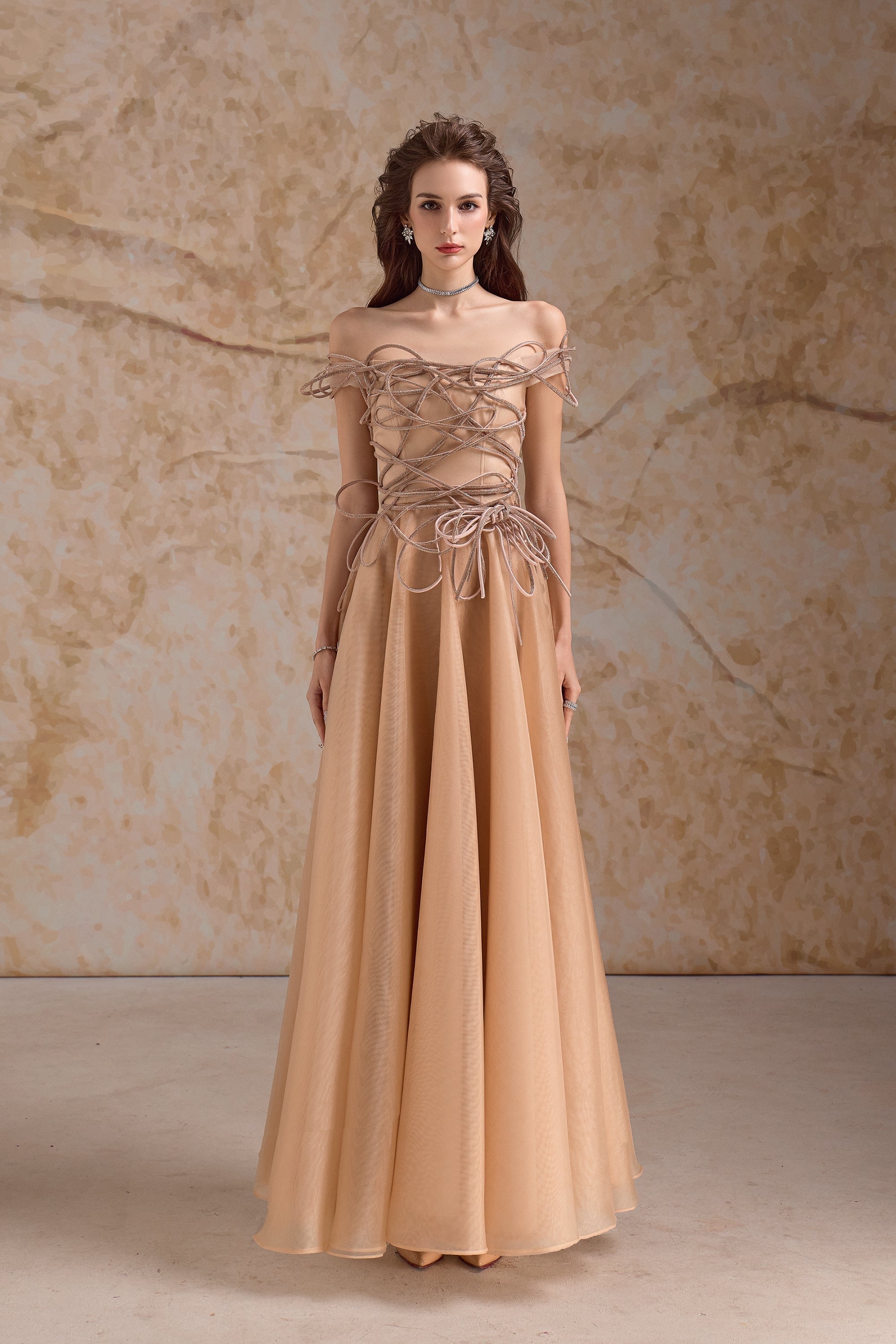 Calista JULISSA Off-shoulder Maxi Dress