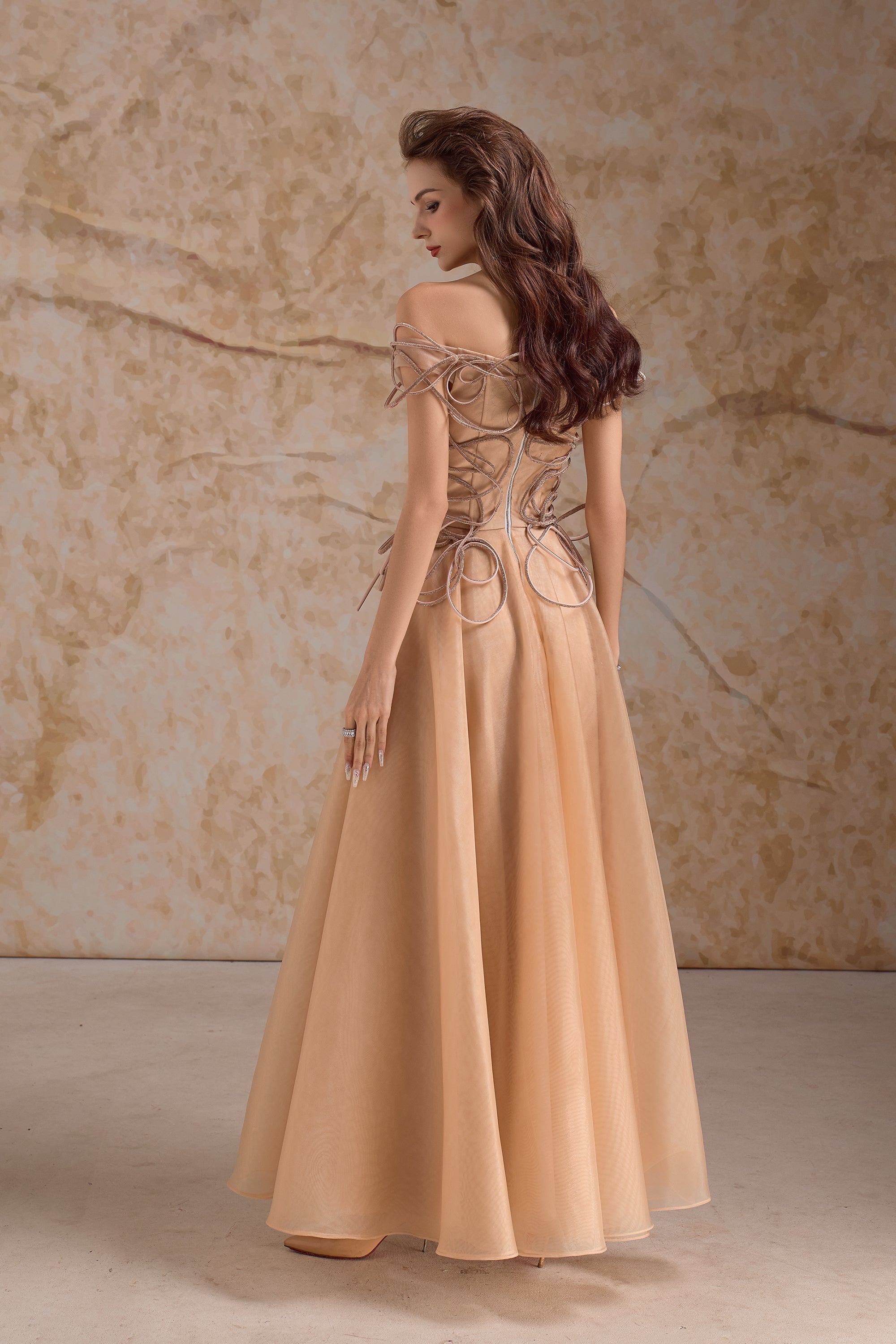 Calista JULISSA Off-shoulder Maxi Dress