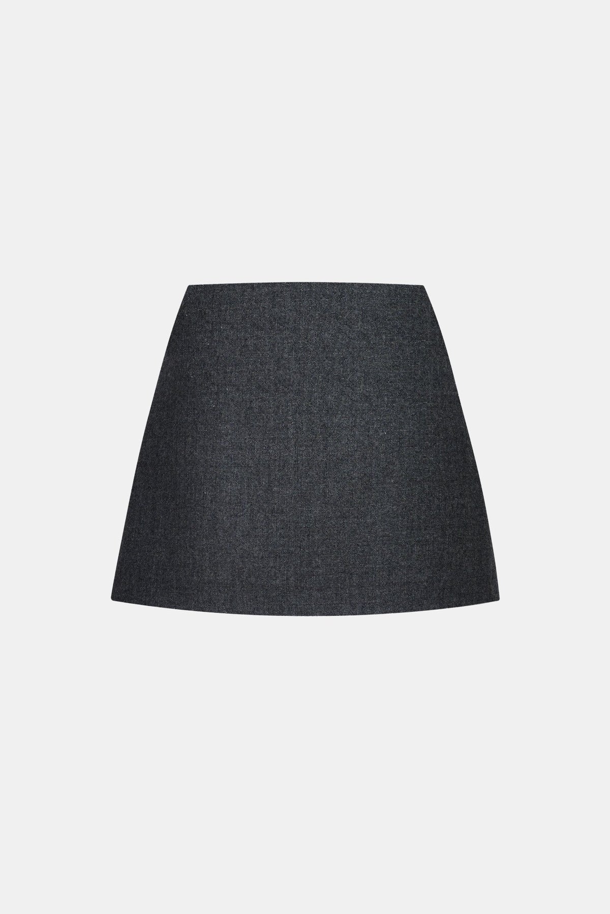 Montsand Grey Single Breast Blazer & Grey Mini Skirt