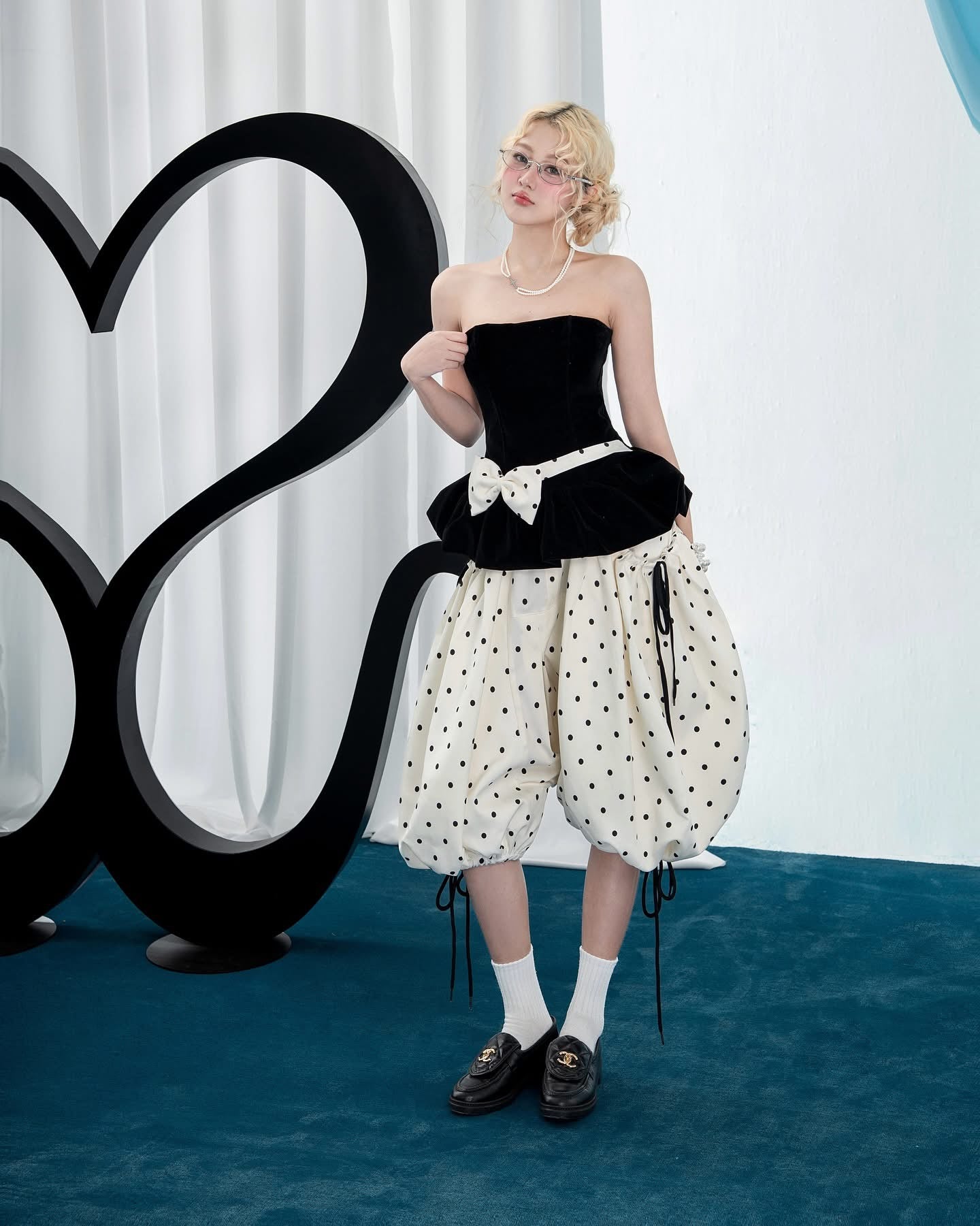 SWAN Closet Polka dot set