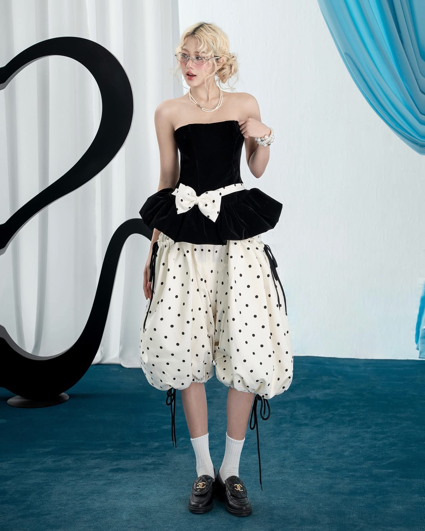 SWAN Closet Polka dot set