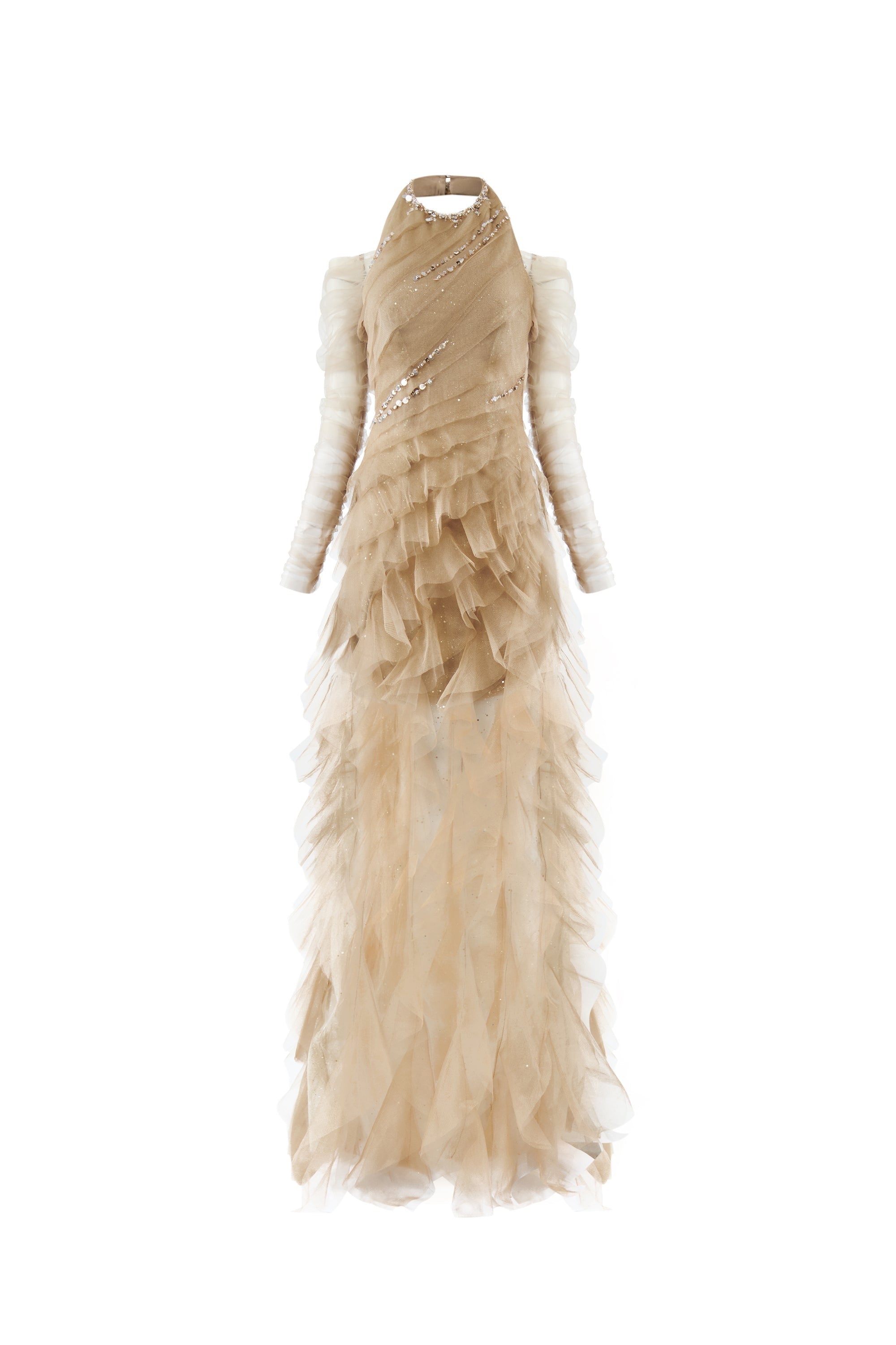 Calista AURIELLE Ruffled Maxi Dress