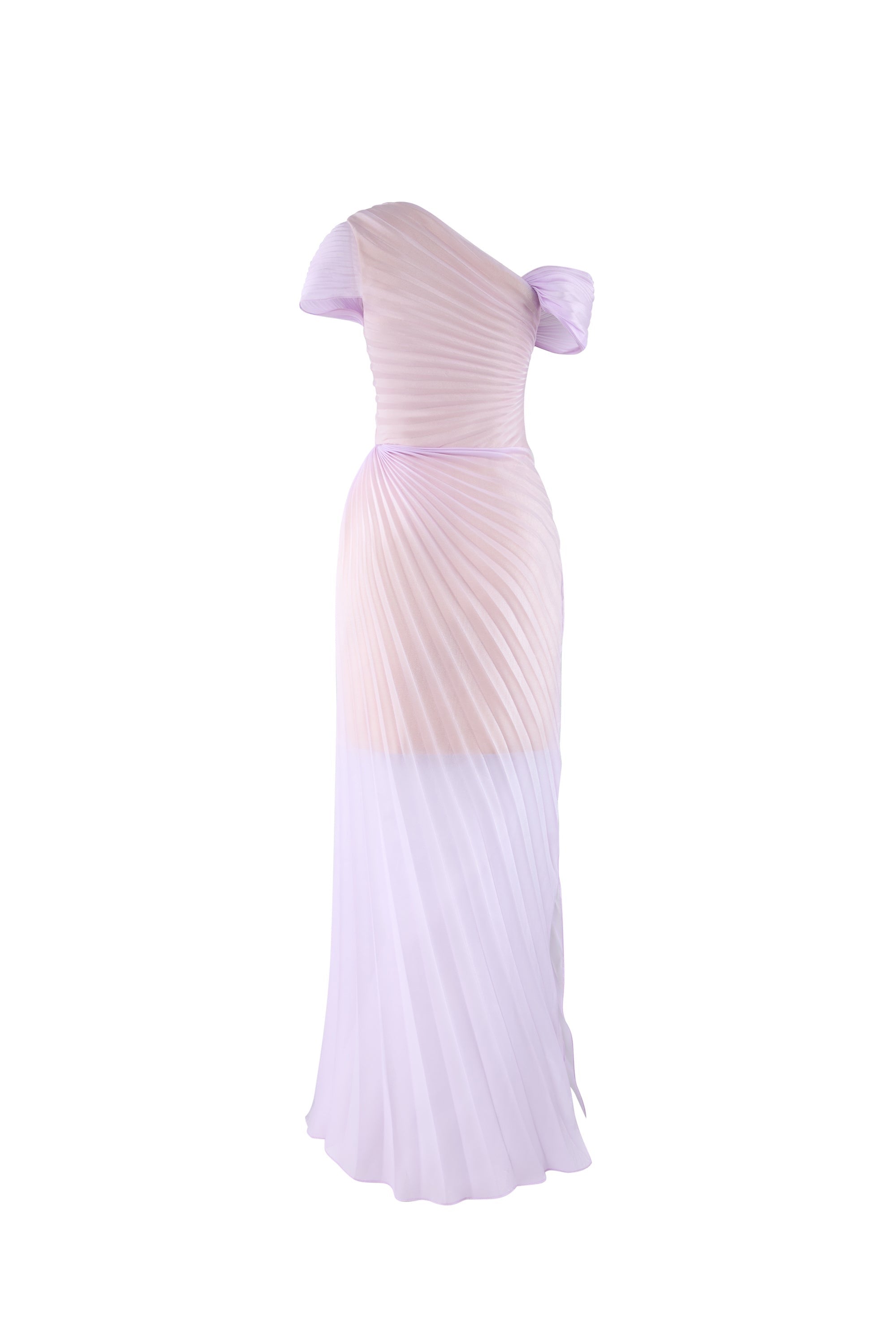 Calista VIRELLE Pleated Maxi Dress