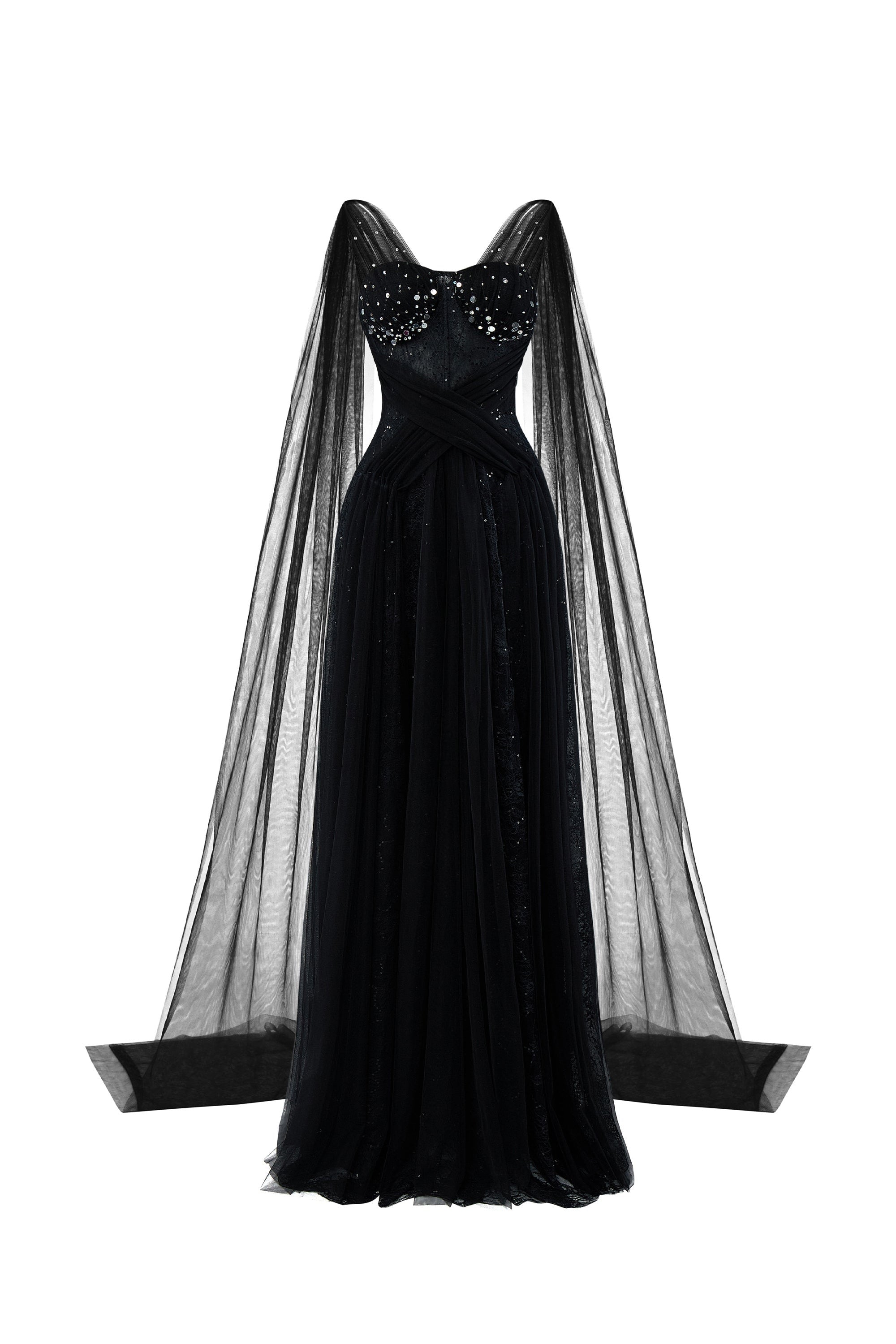Calista NYXARA Mesh Maxi Dress