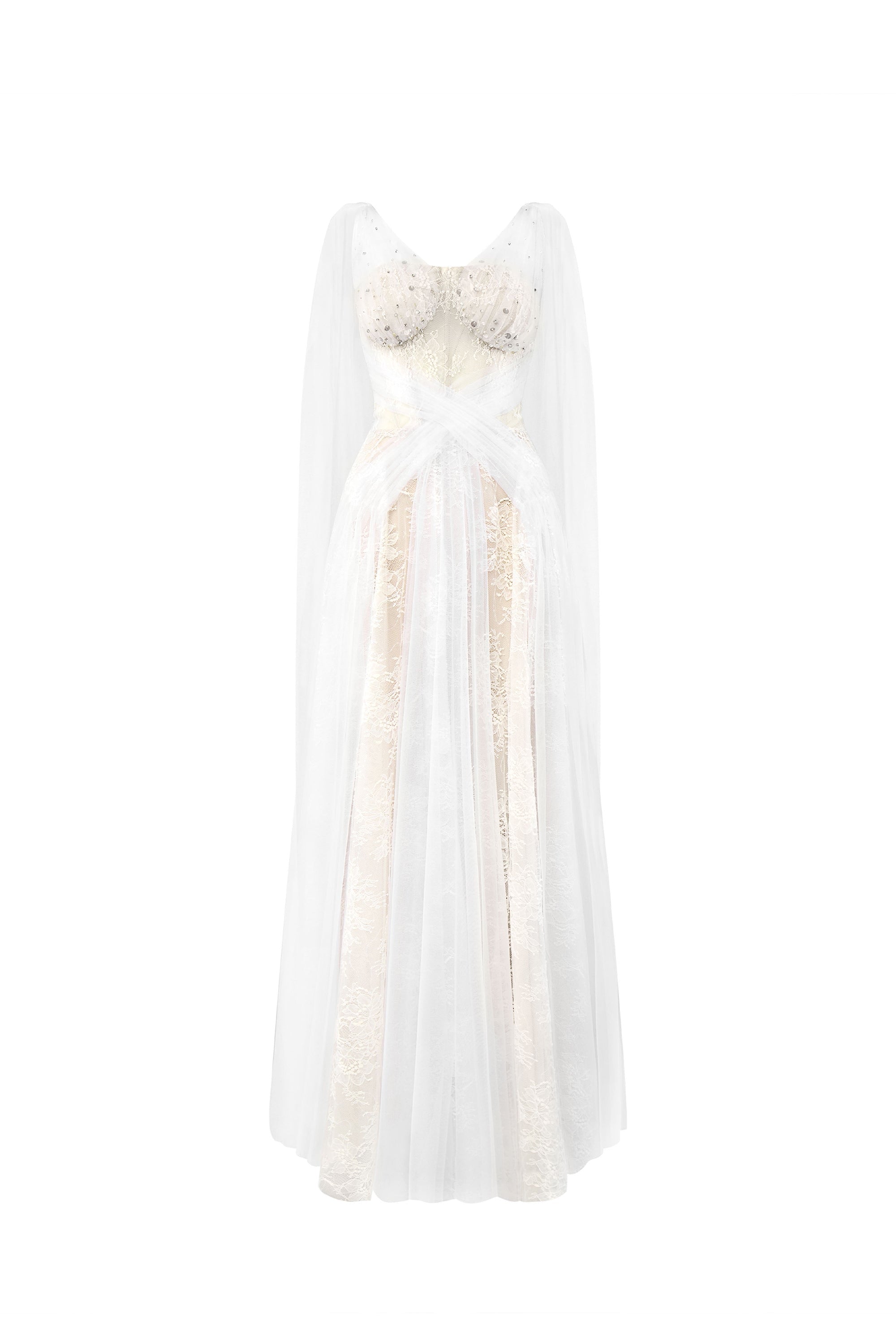 Calista NYXARA Mesh Maxi Dress