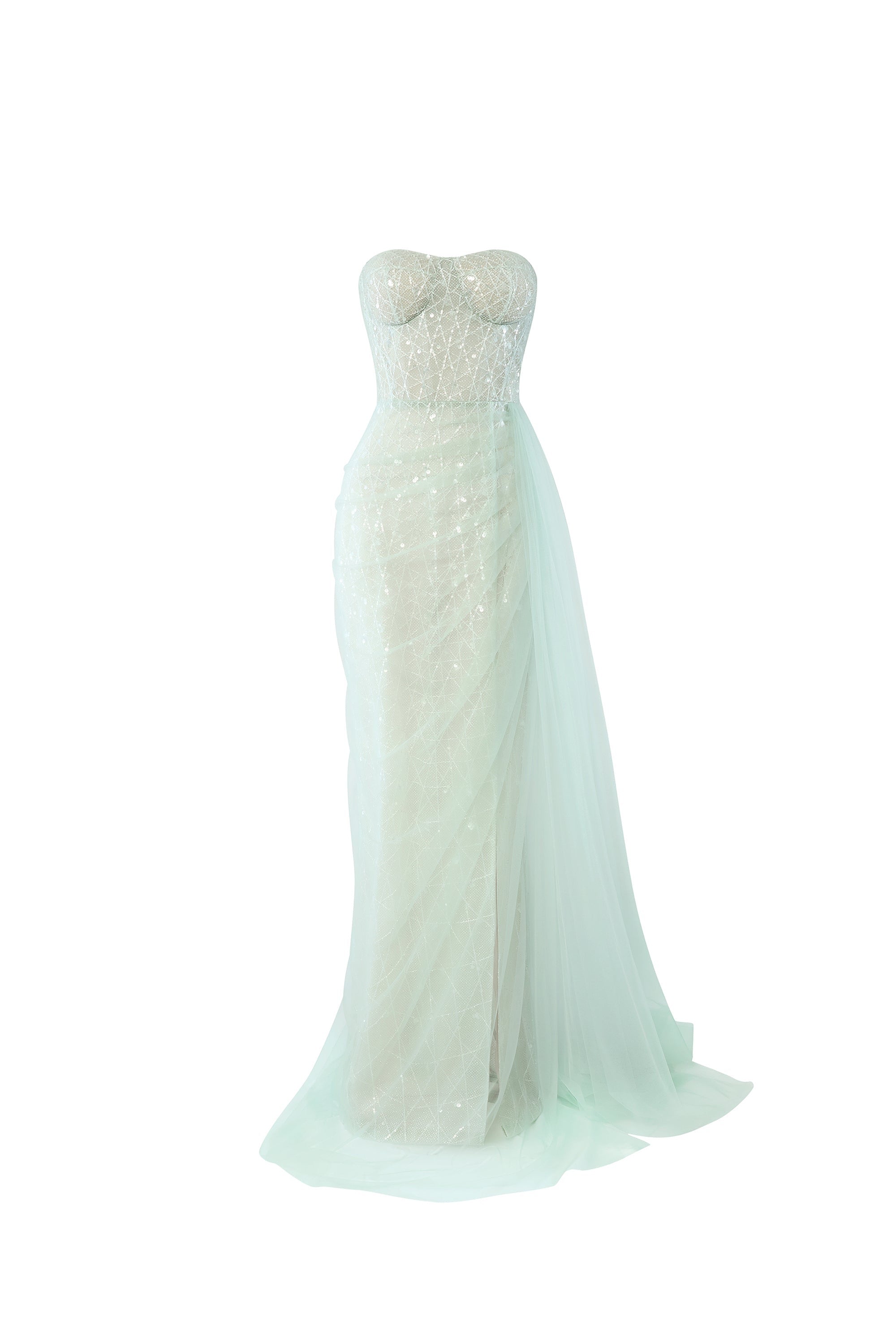 Calista LYRIXA Asymmetric Maxi Dress