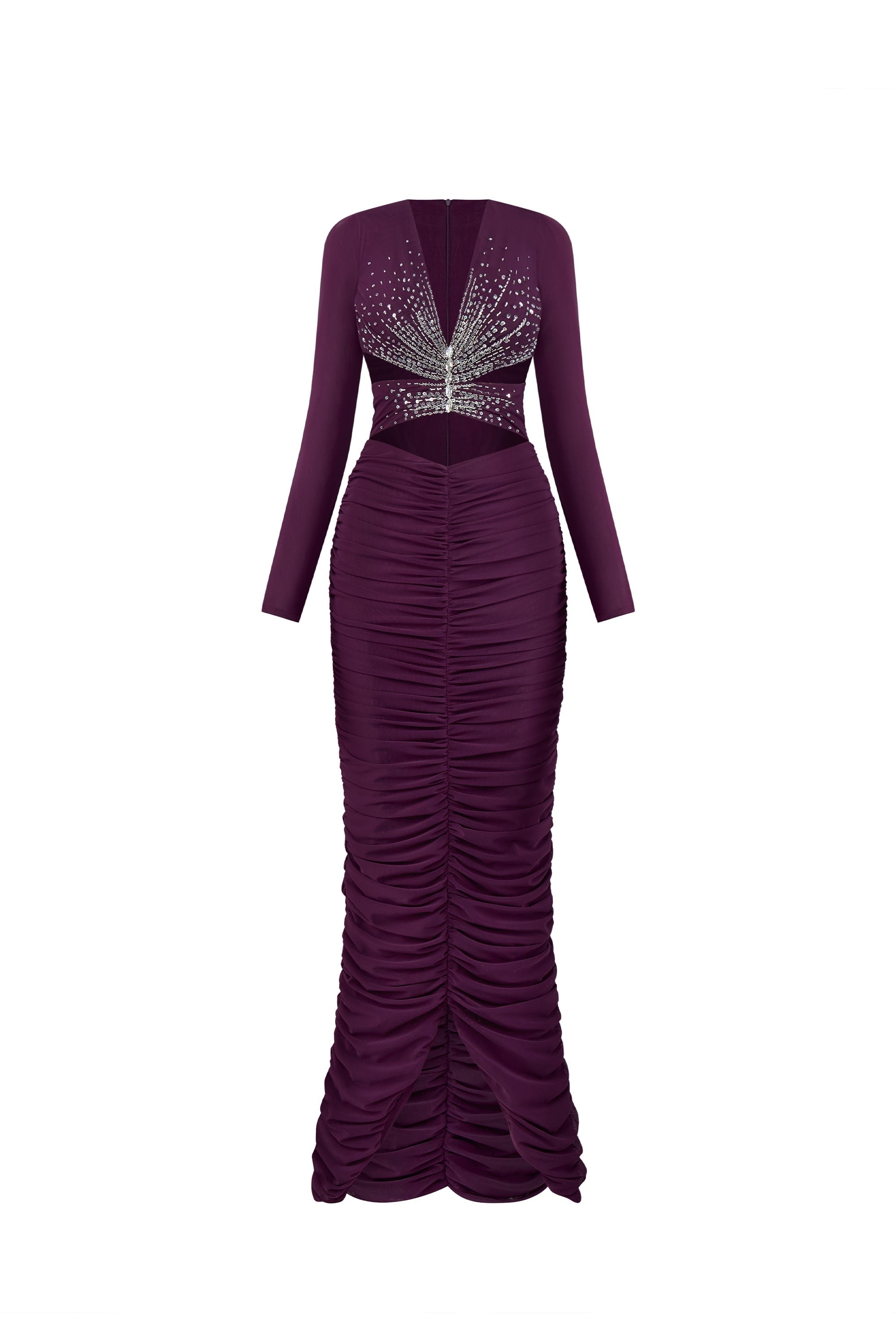 Calista AQUILA Cut-out Midi Dress