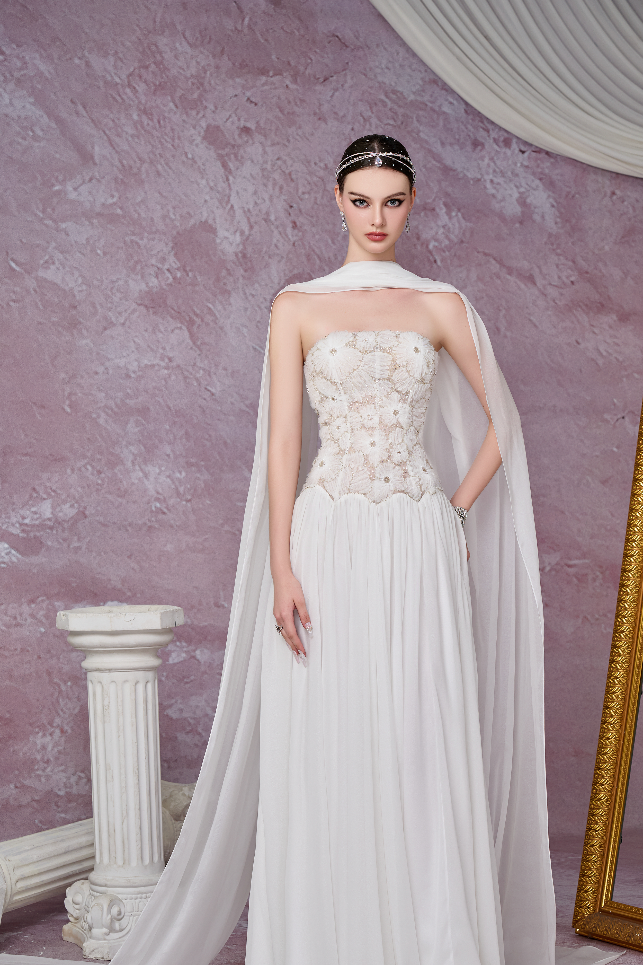 Calista NEBULA Long Cape