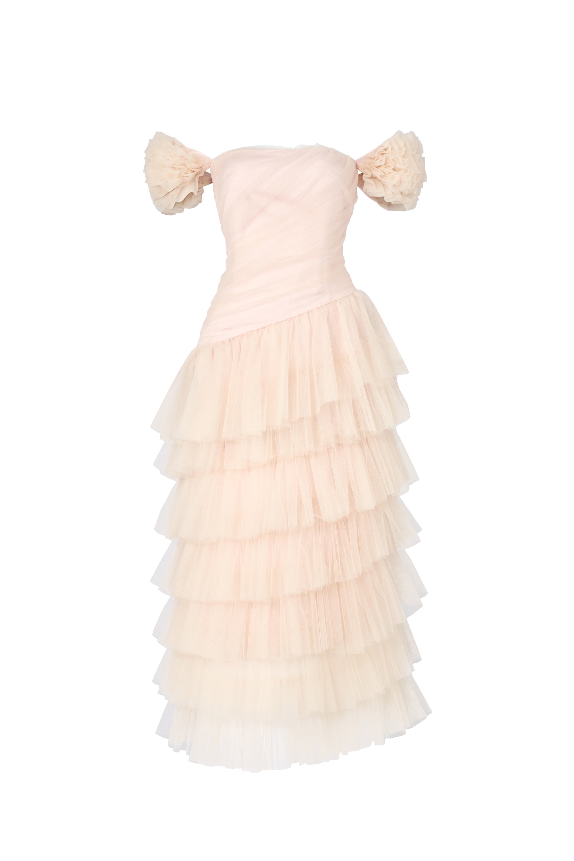 Calista VENUS Off Shoulder Layer Dress