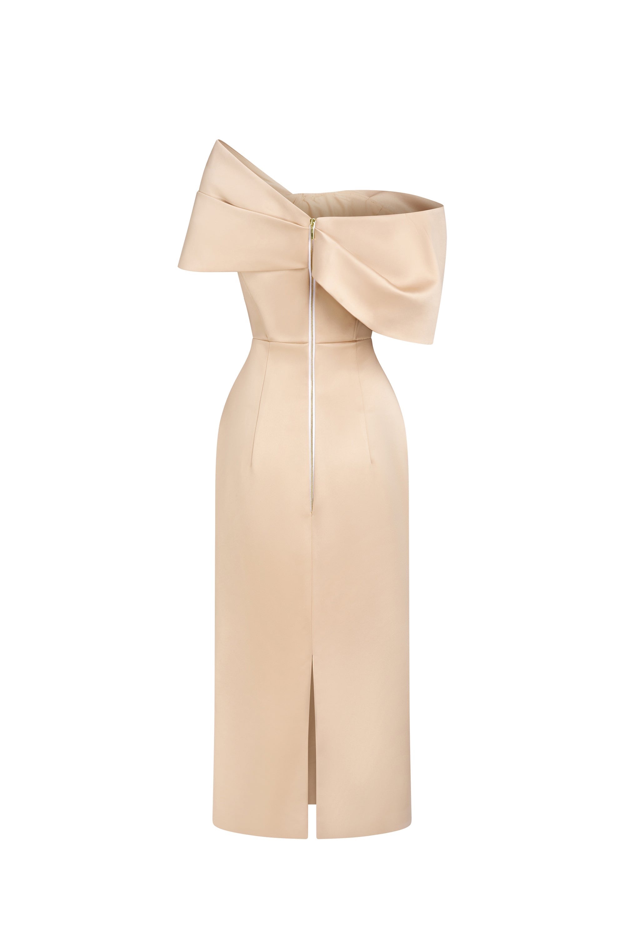 Calista GRACE Off-shoulder Midi Dress (2color)