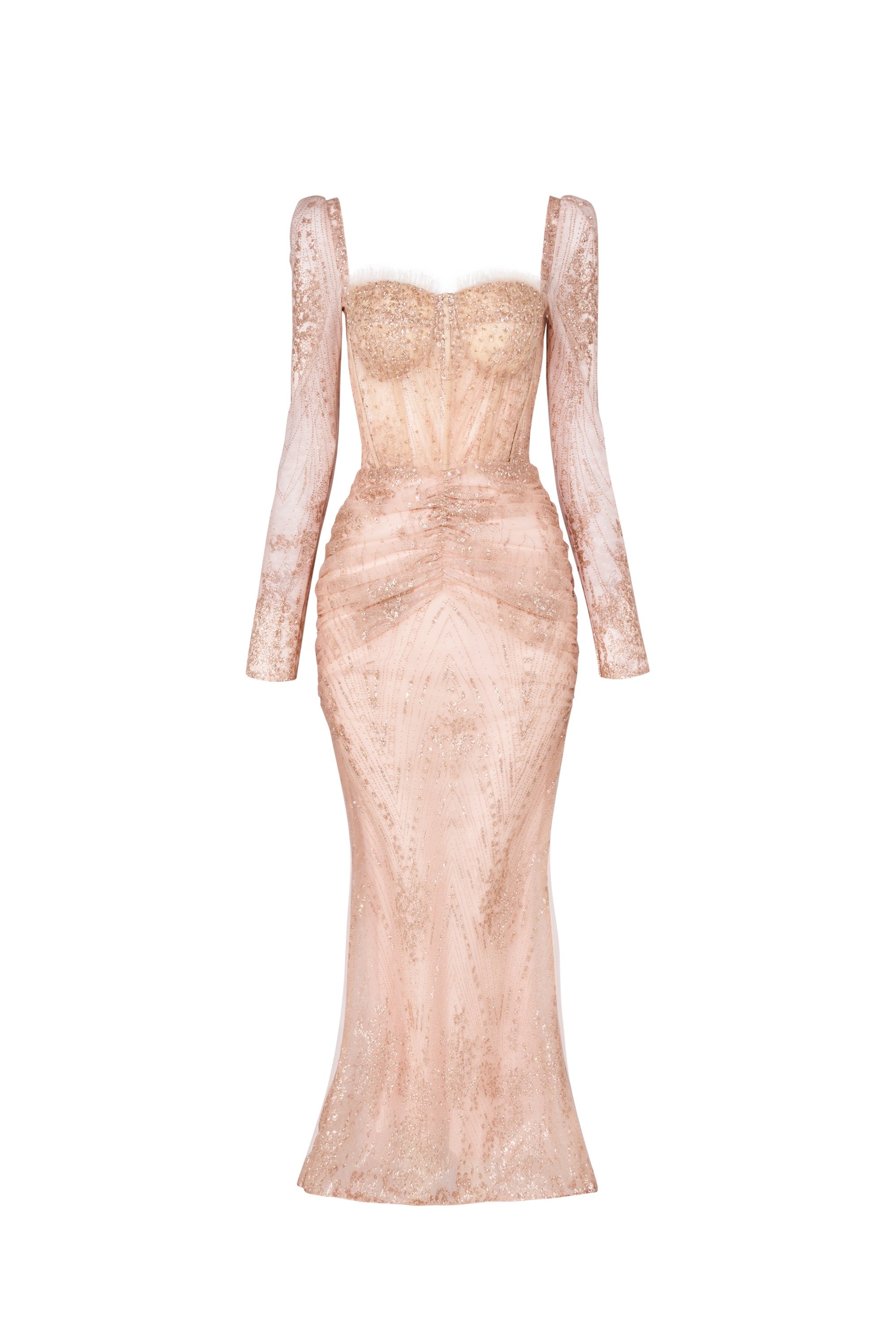 Calista GLAMOUR Midi Dress (2color)