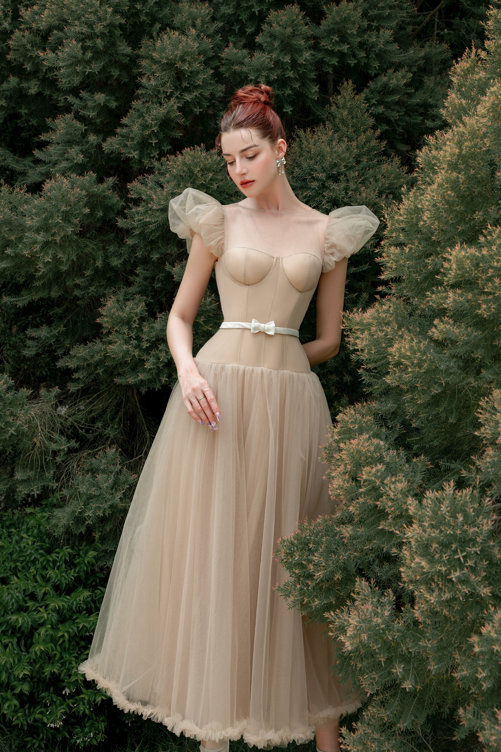 Calista LUEUR Doree Corset Midi Dress