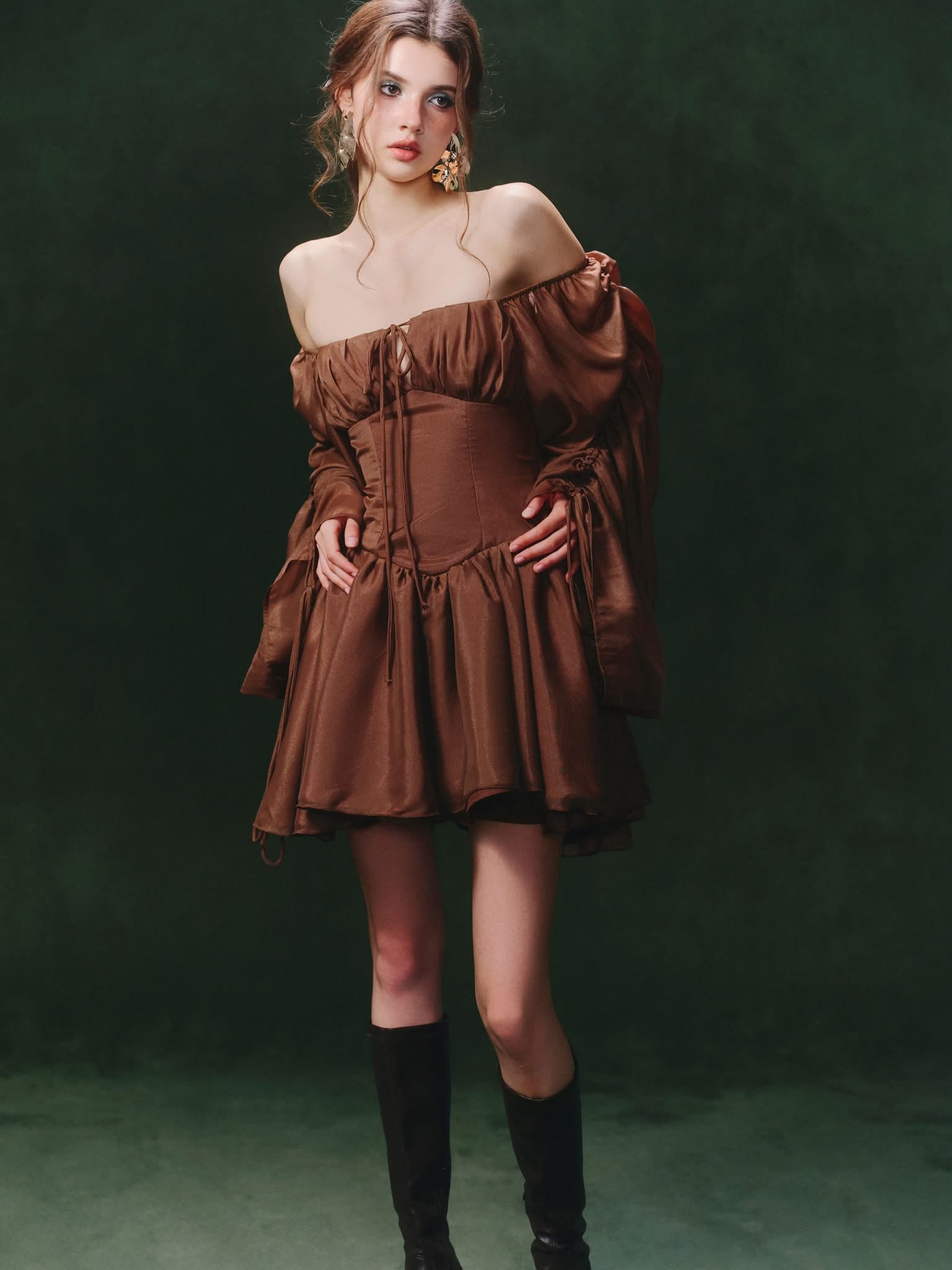 Deliciae WENDY DRESS (2color)