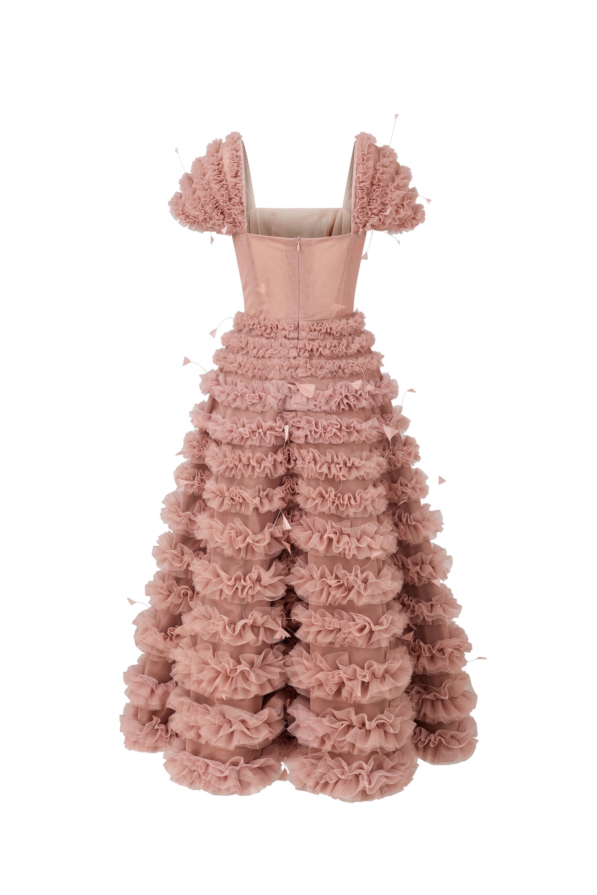 Calista LUXE Square Neck Midi Dress (2color)