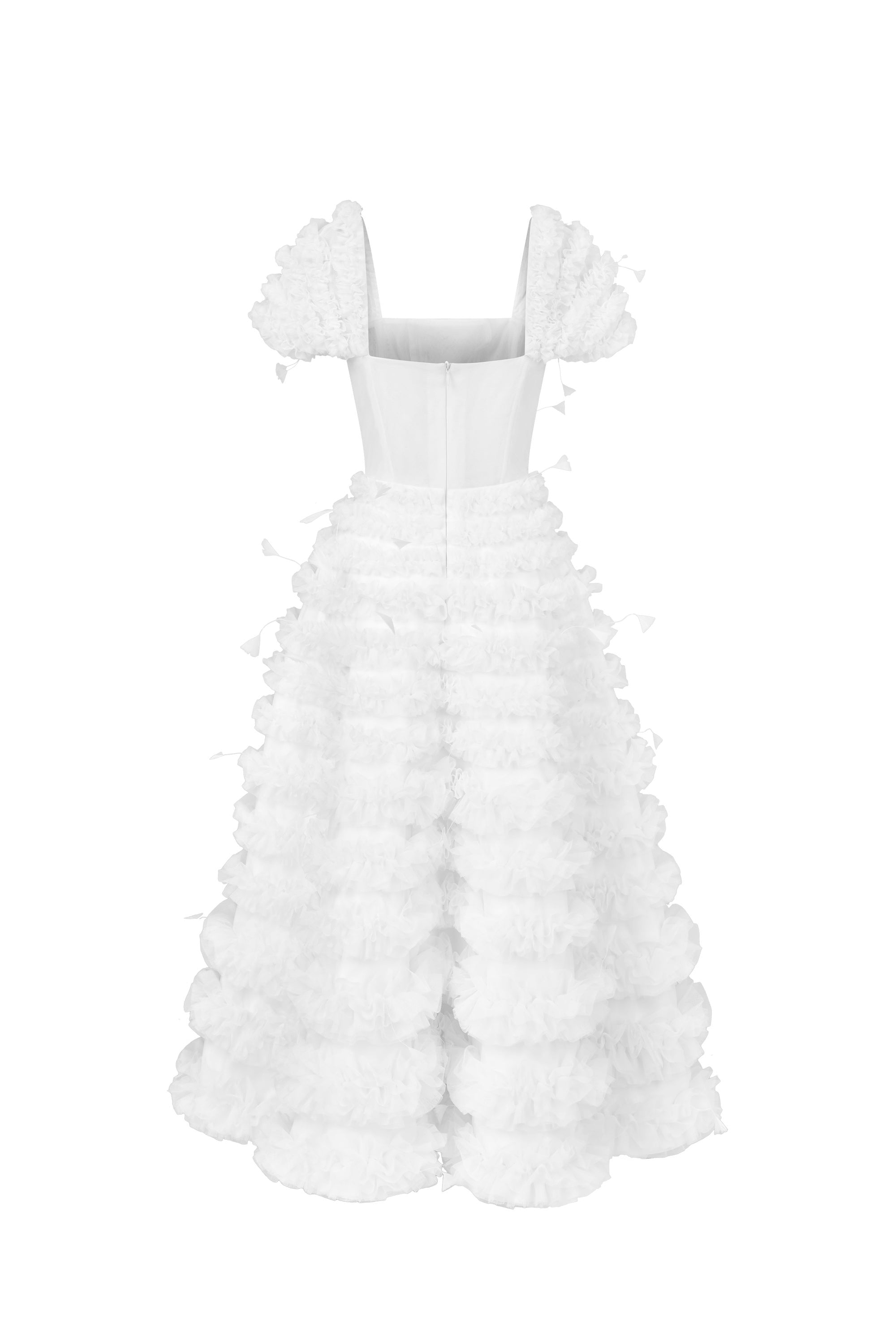 Calista LUXE Square Neck Midi Dress (2color)