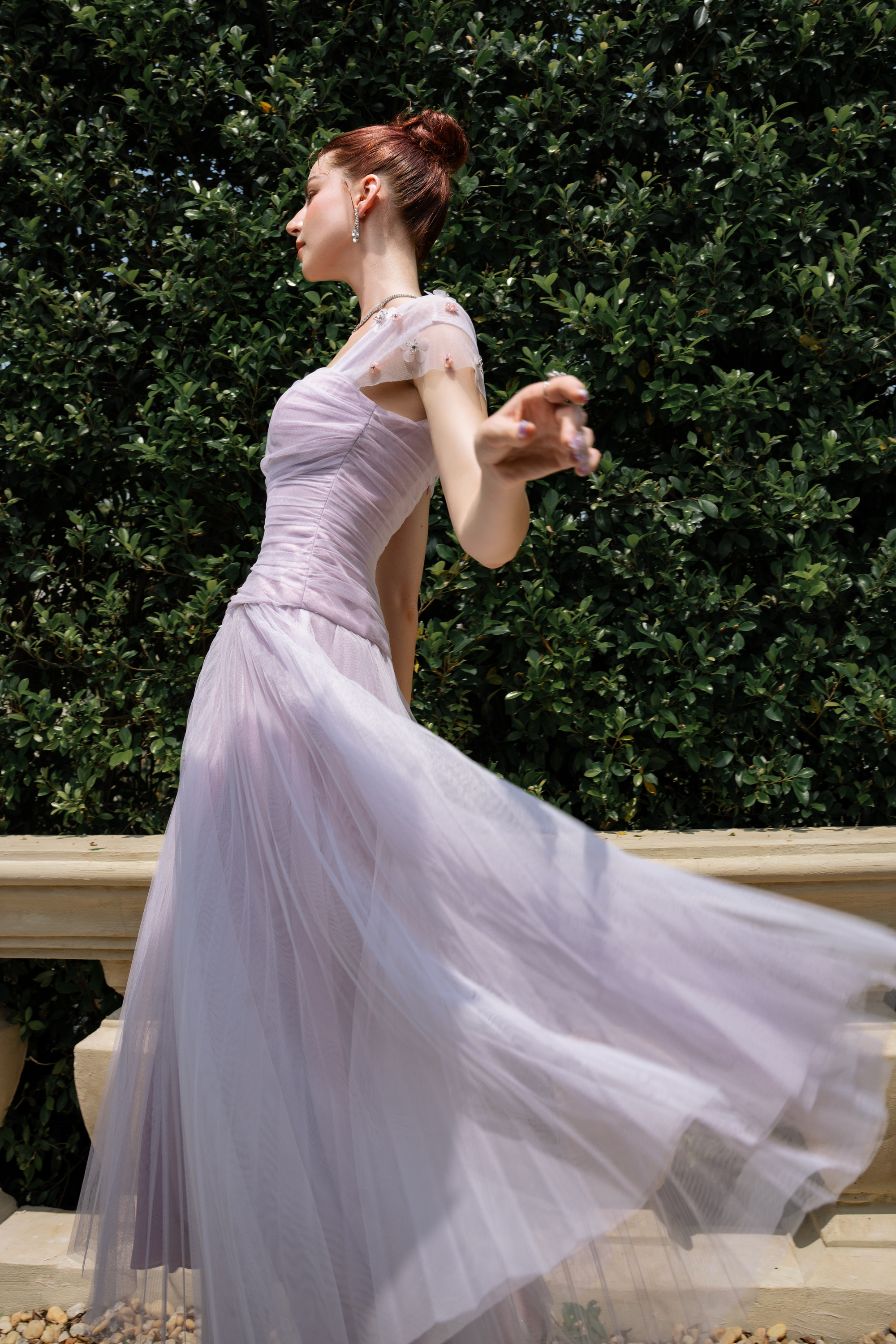 Calista ANGELIC Haze Midi Tulle Dress