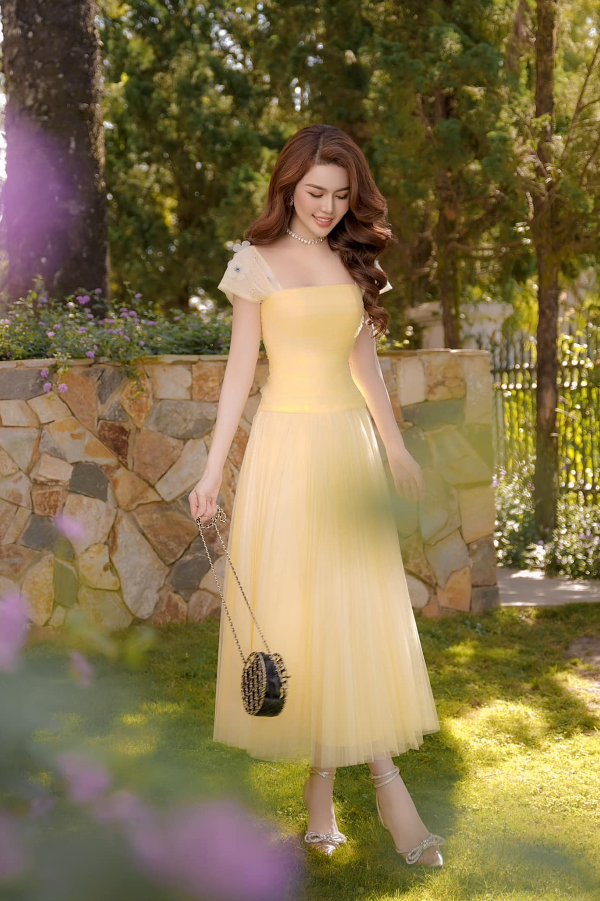 Calista ANGELIC Haze Midi Tulle Dress