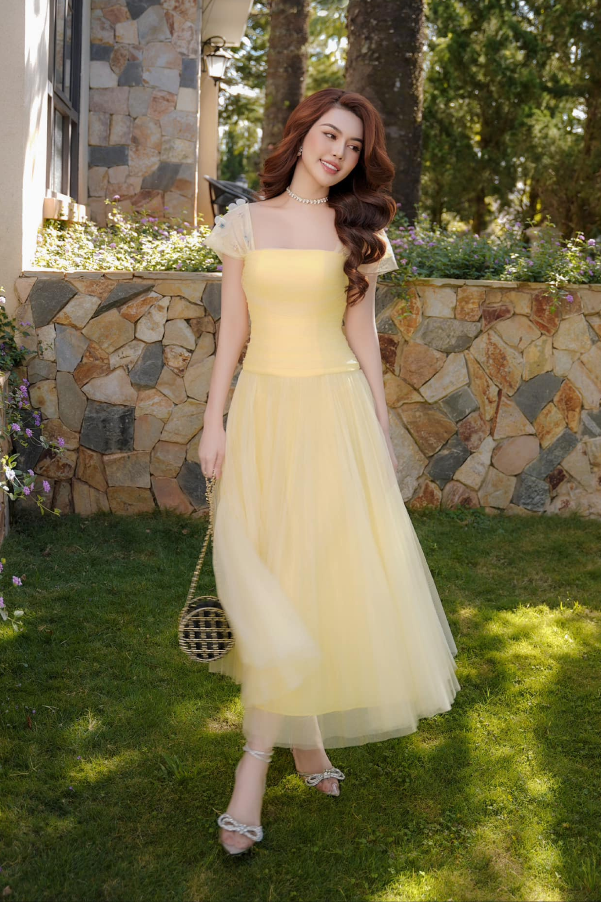 Calista ANGELIC Haze Midi Tulle Dress
