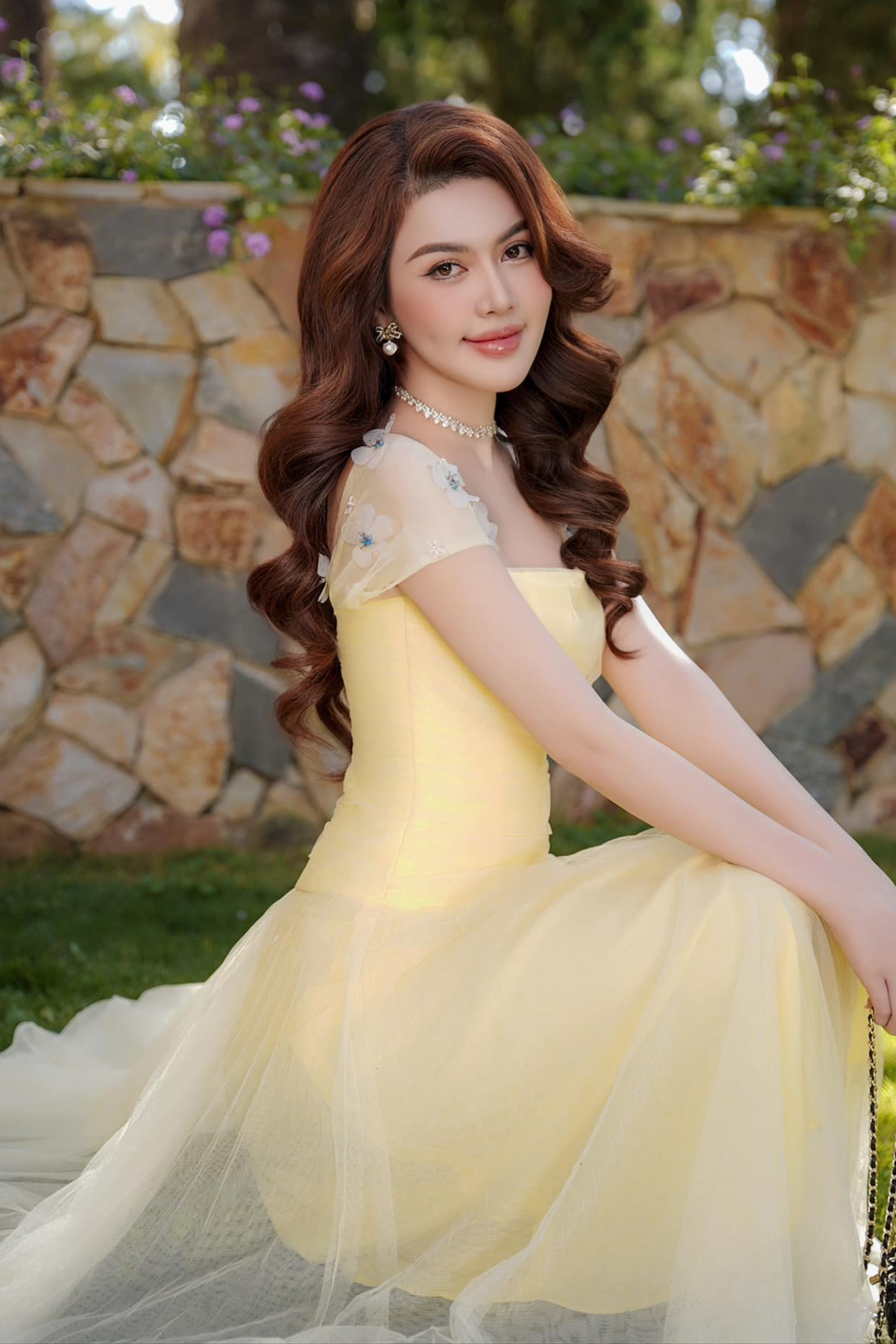 Calista ANGELIC Haze Midi Tulle Dress