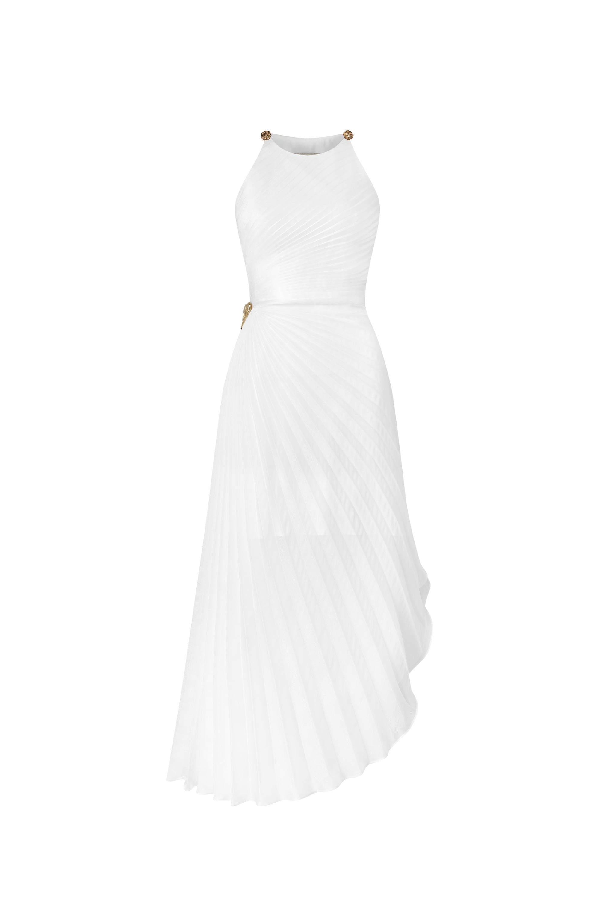 Calista THALIA Pleated Ankle Length Dress (2color)
