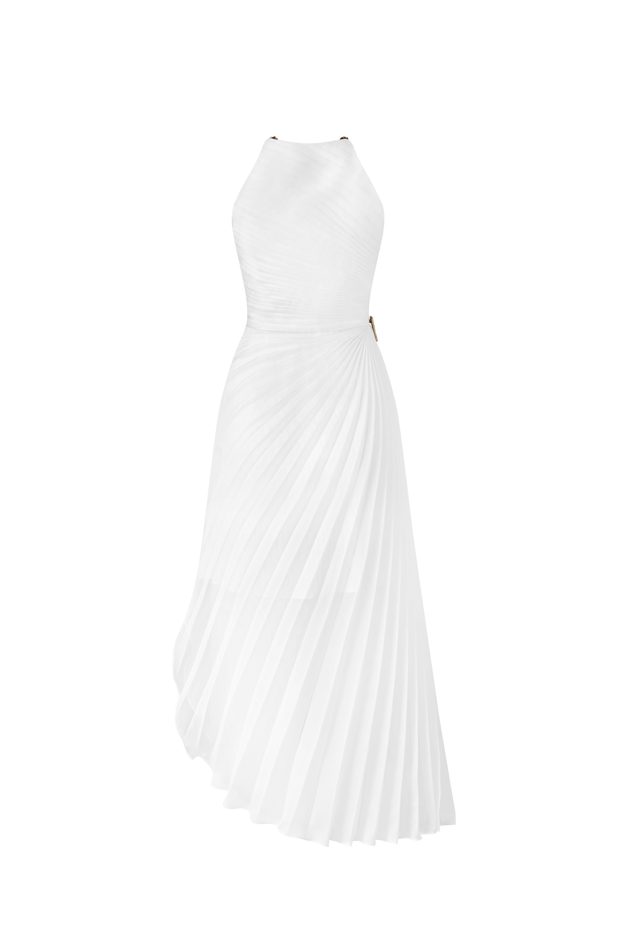 Calista THALIA Pleated Ankle Length Dress (2color)