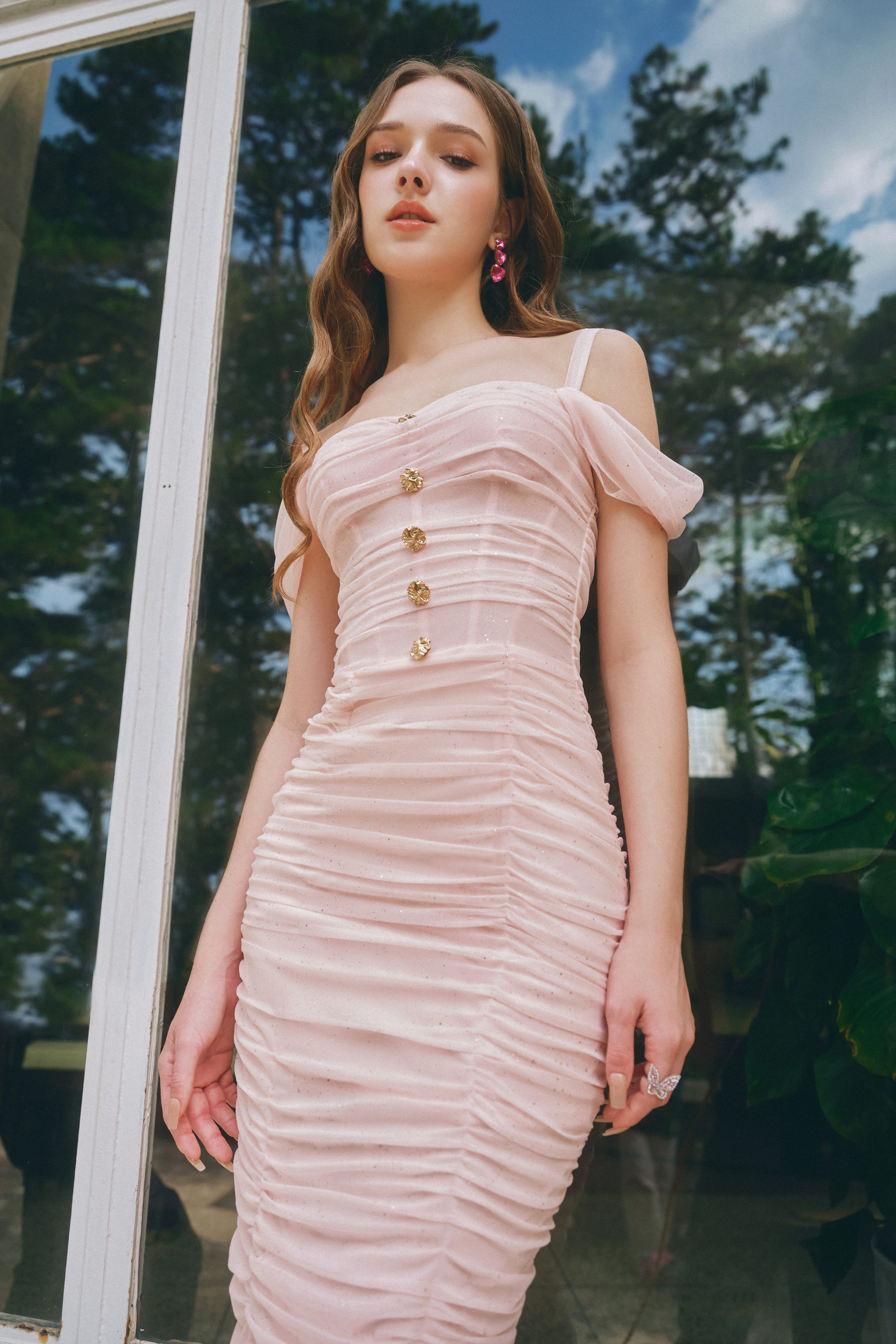 Calista EVELYN Bodycon Midi Dress