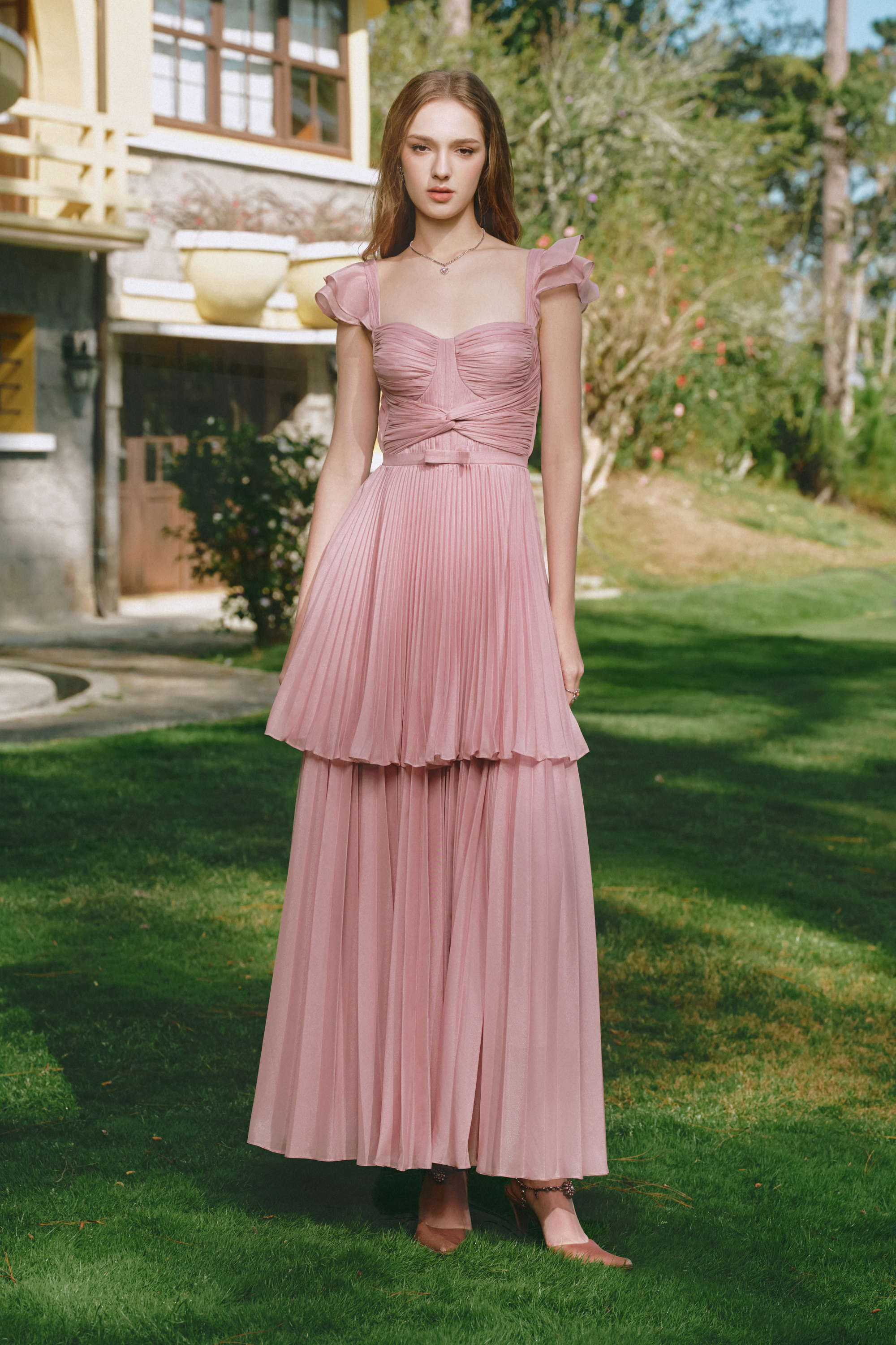 Calista BALLERINA A-line Ankle Length Dress