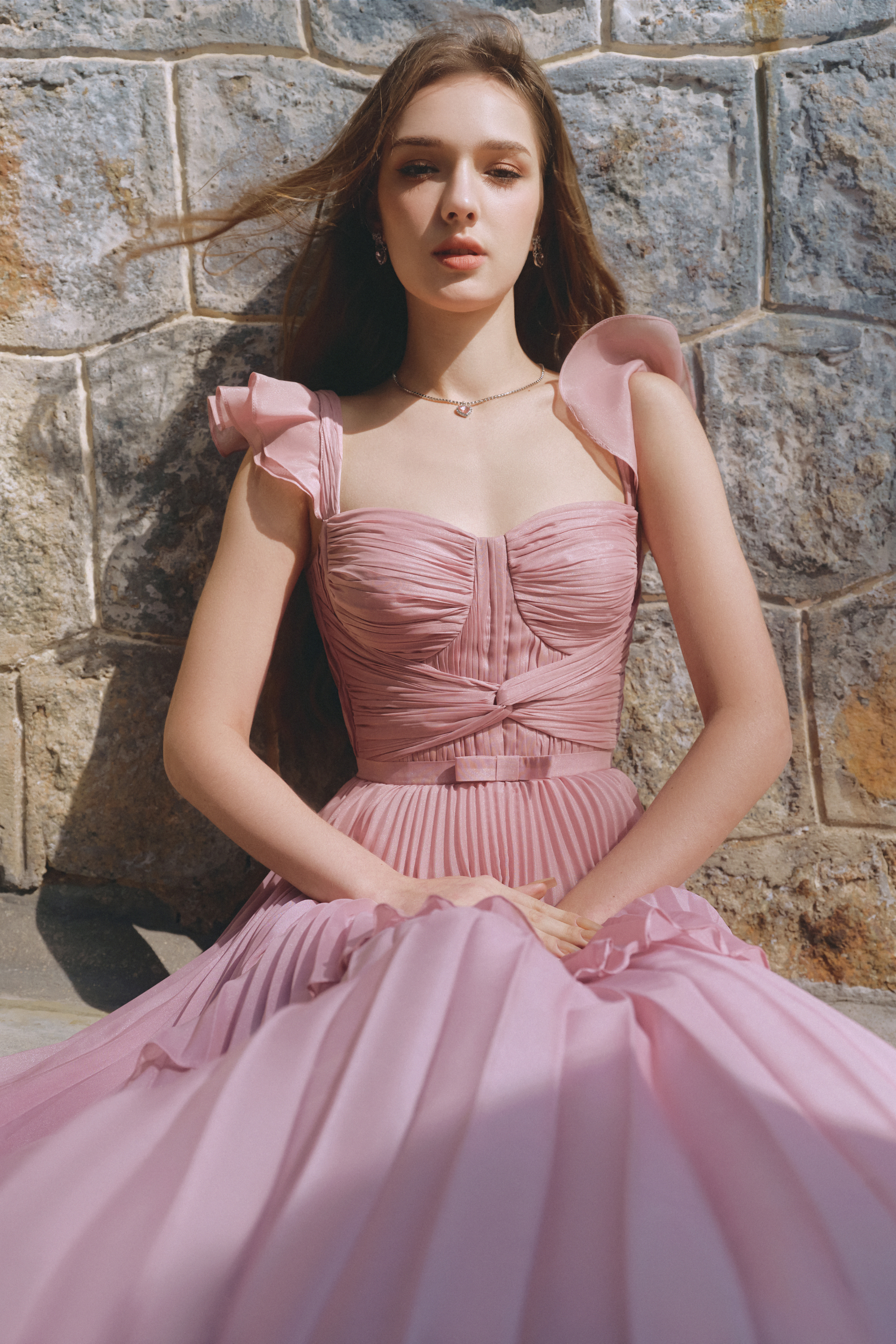 Calista BALLERINA A-line Ankle Length Dress