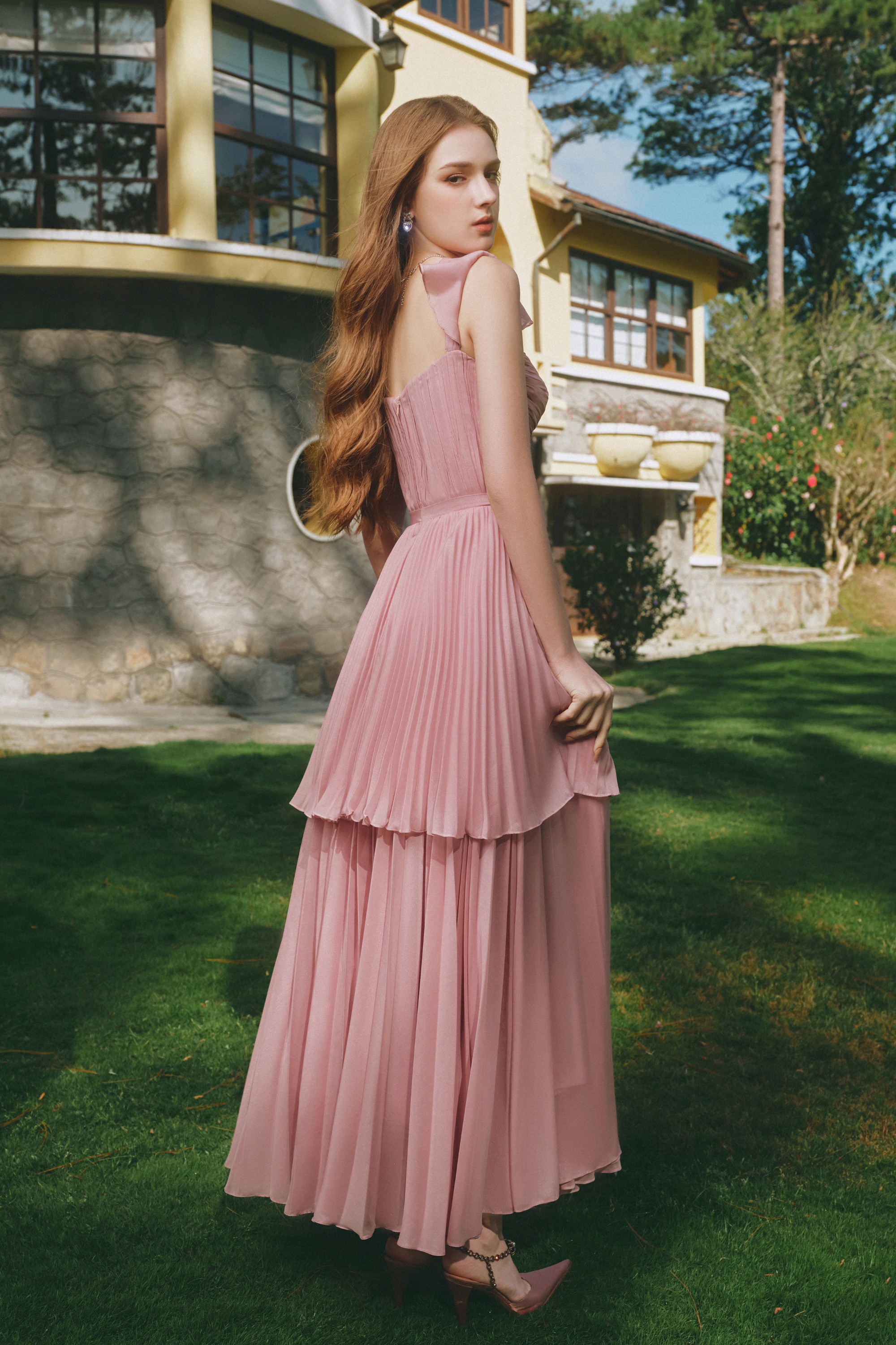 Calista BALLERINA A-line Ankle Length Dress