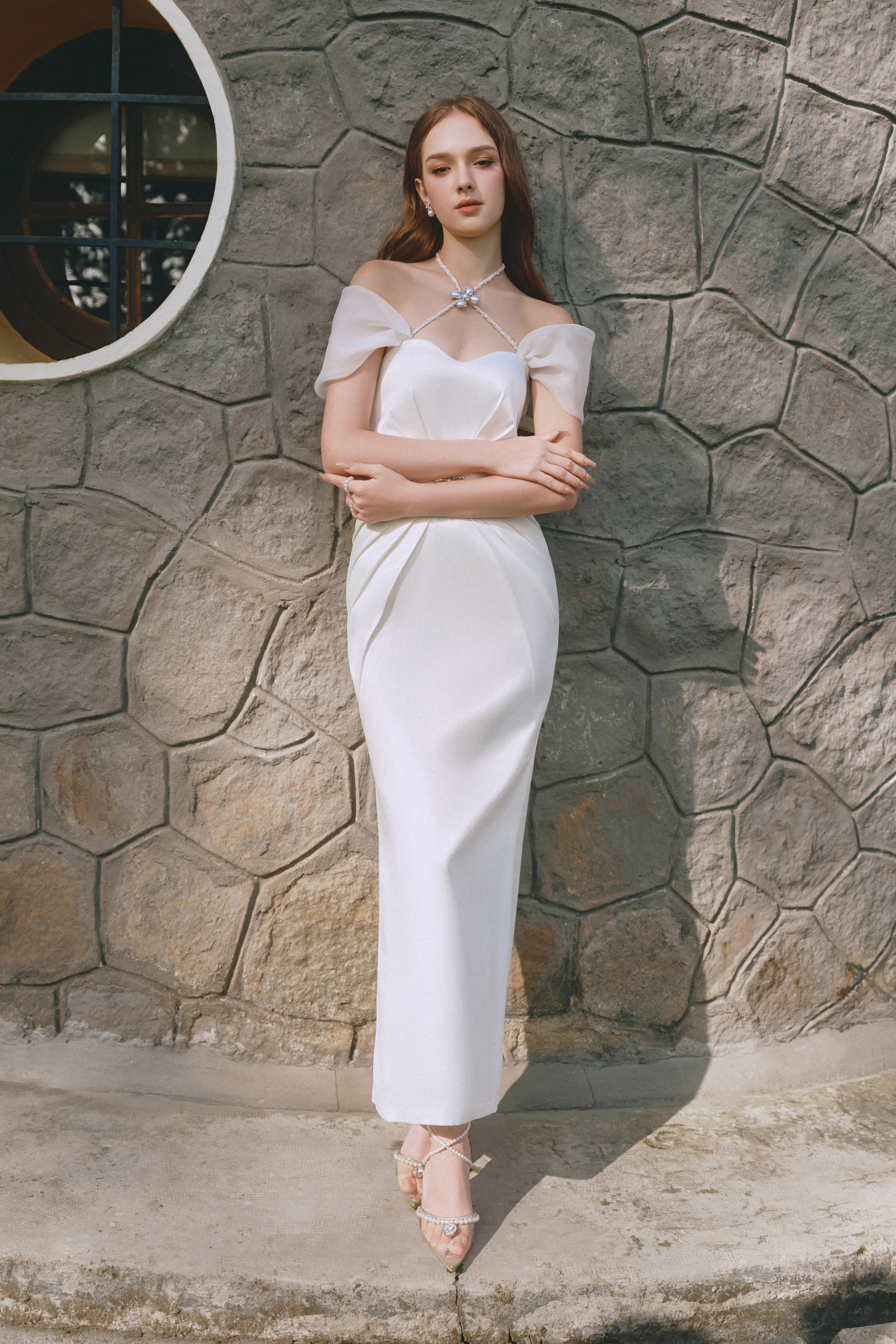 Calista AMELIA Sheath Ankle Length Dress