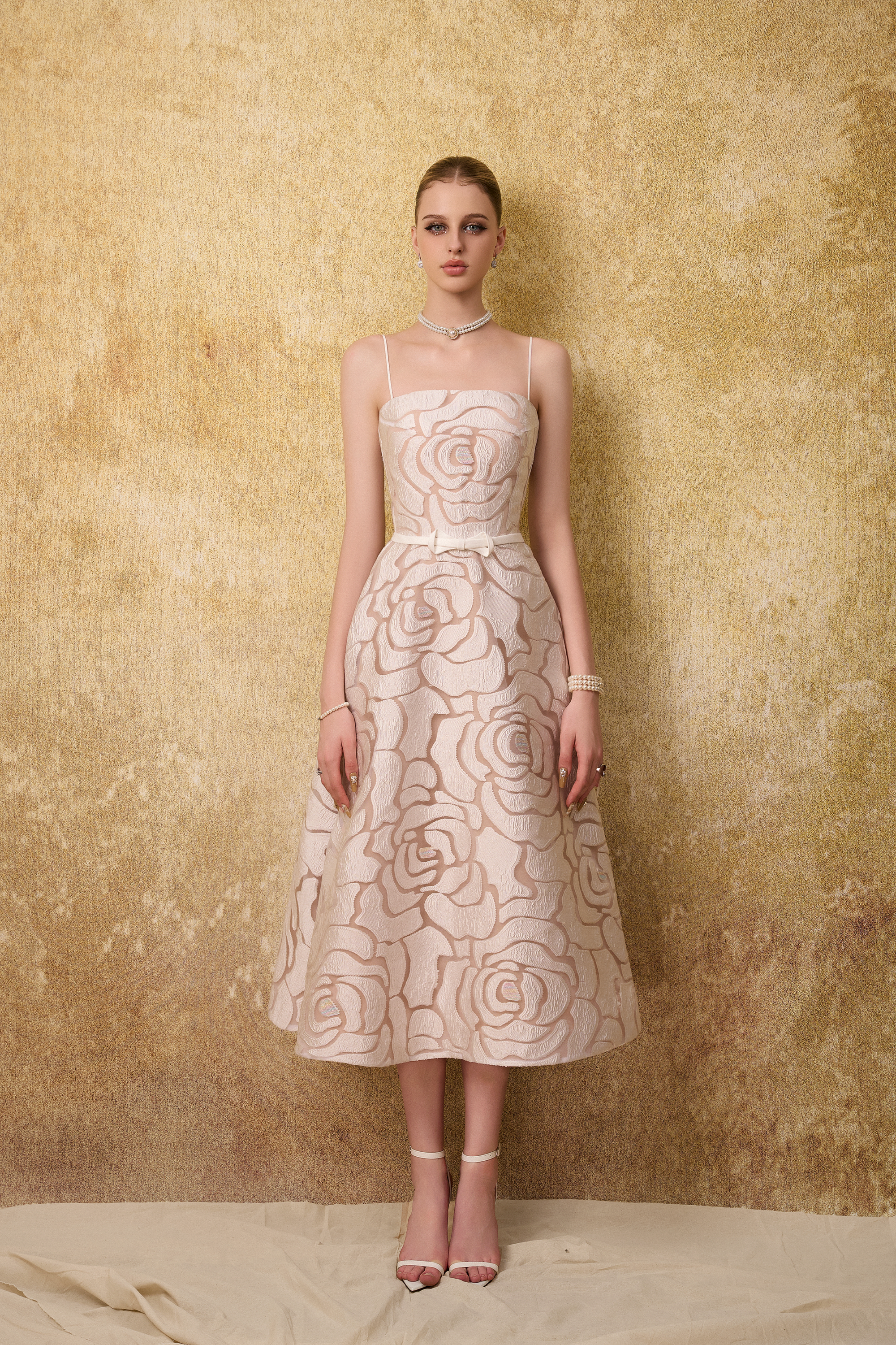 Calista GRANDEUR A-line Calf Length Dress