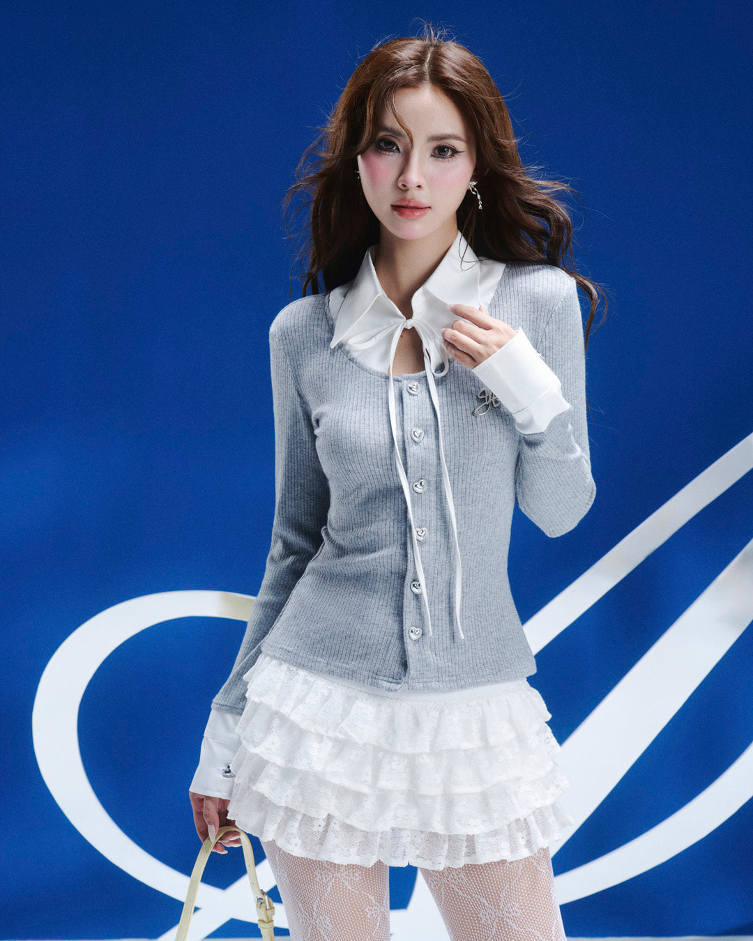 Aiai Studio Ledi Collar Cardigan