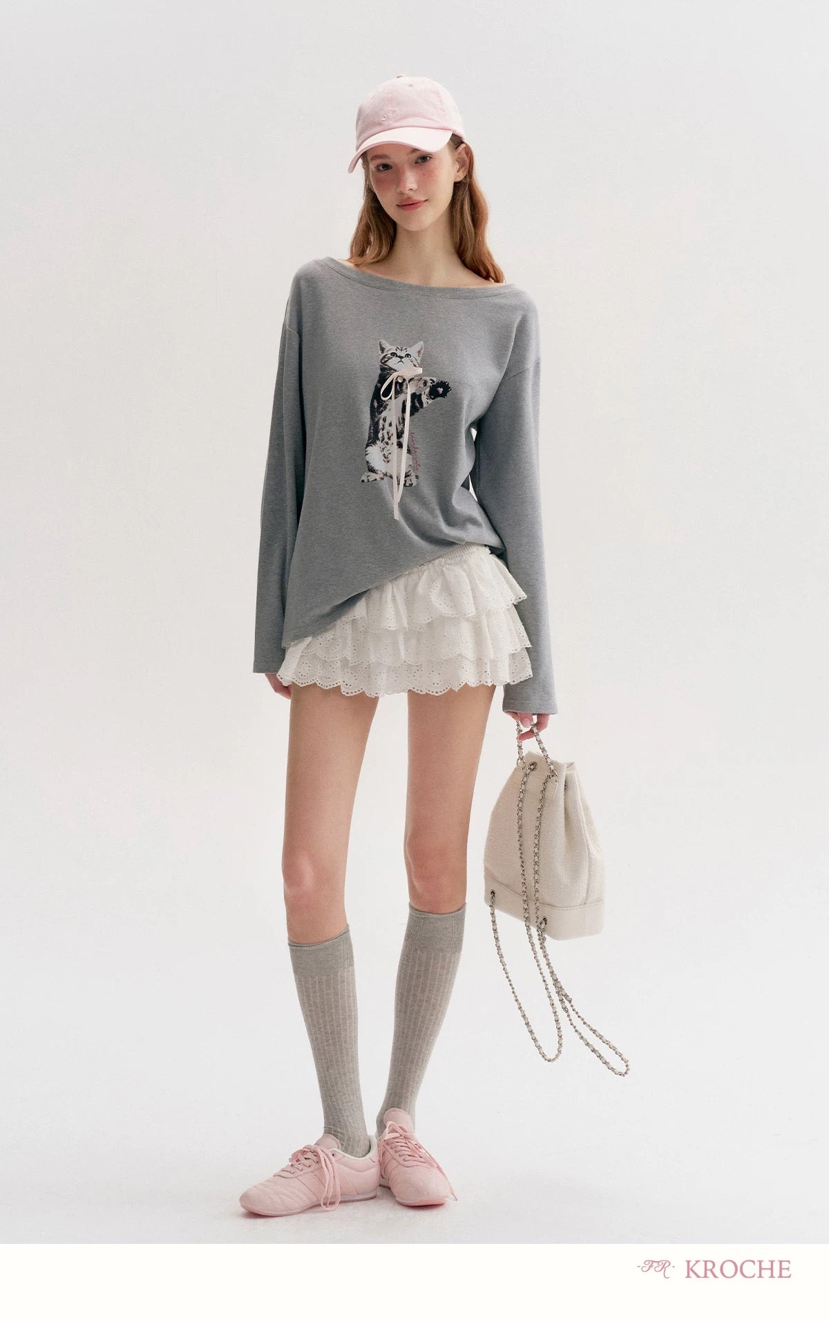 Kroche Lace fluffy skirt