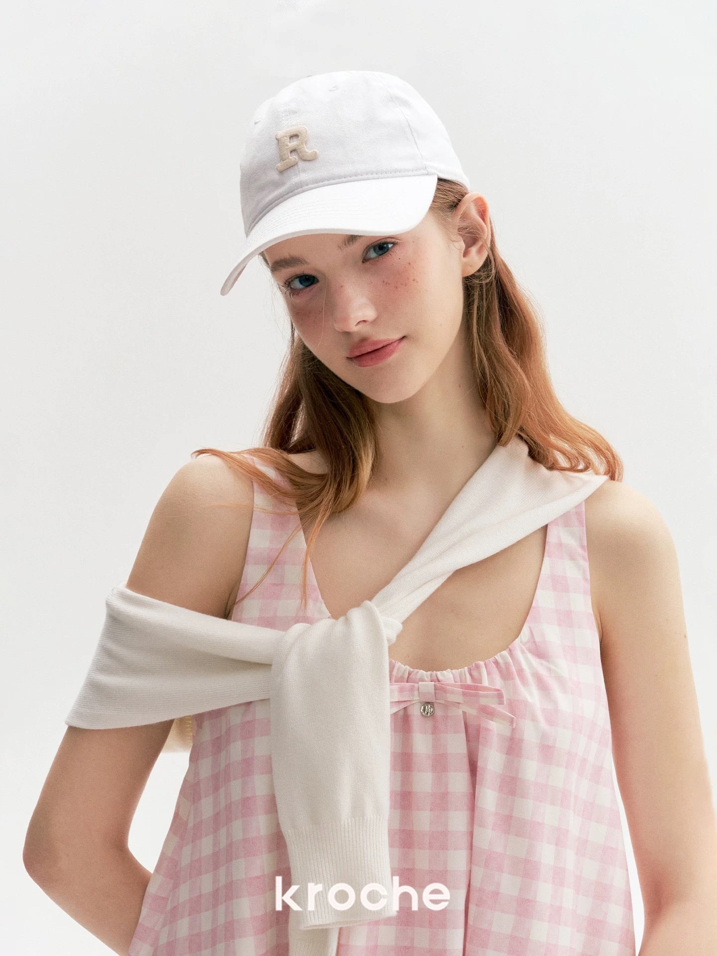 Kroche Bow camisole short dress