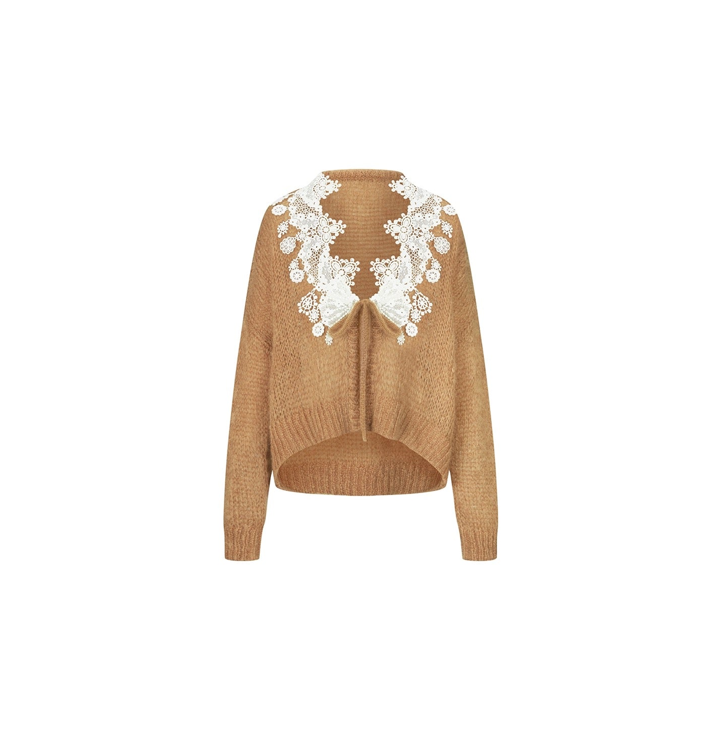 XIAOLI Knitted rope lace cardigan & skirt (3color)