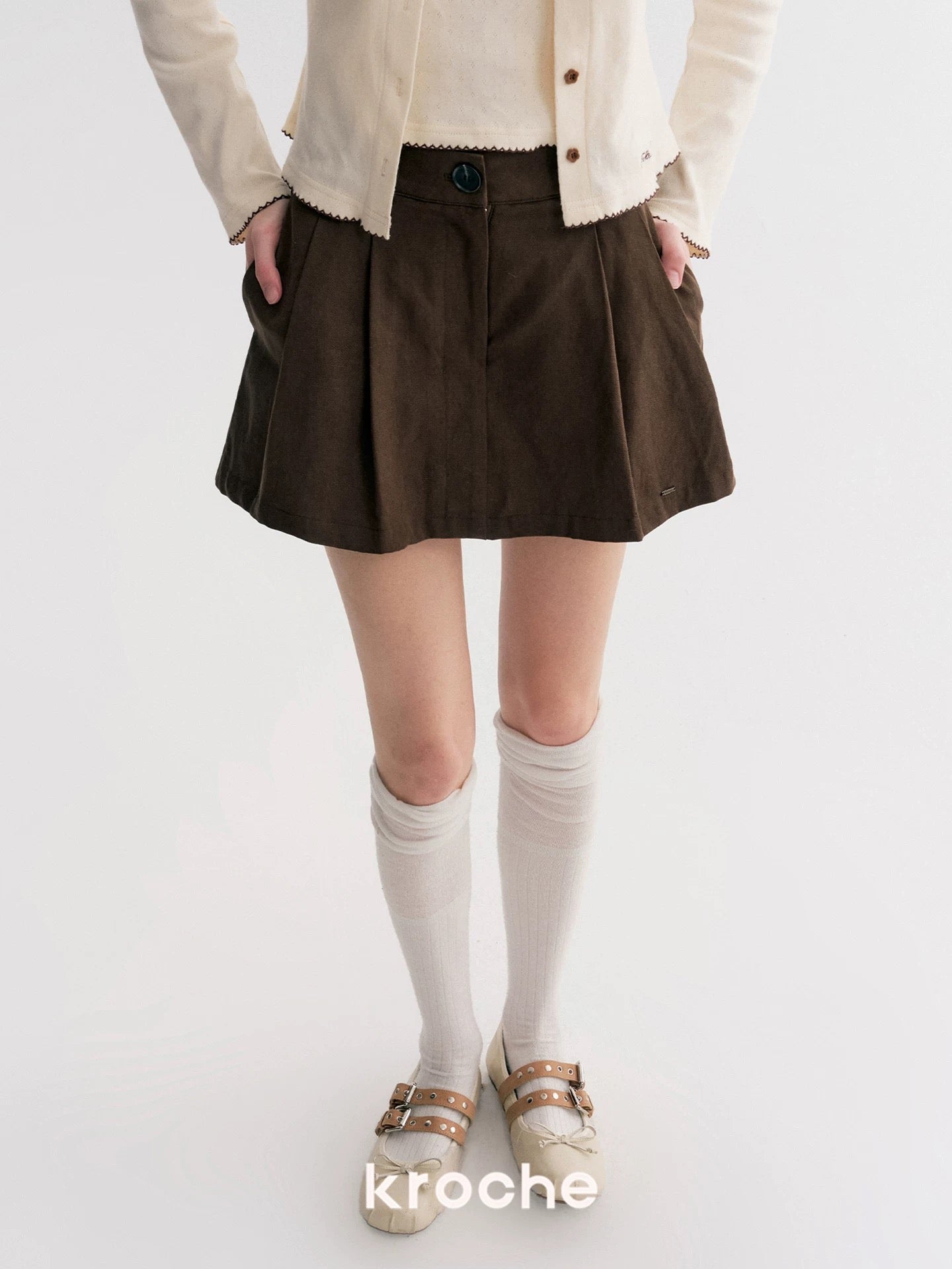 Kroche Casual high waisted skirt