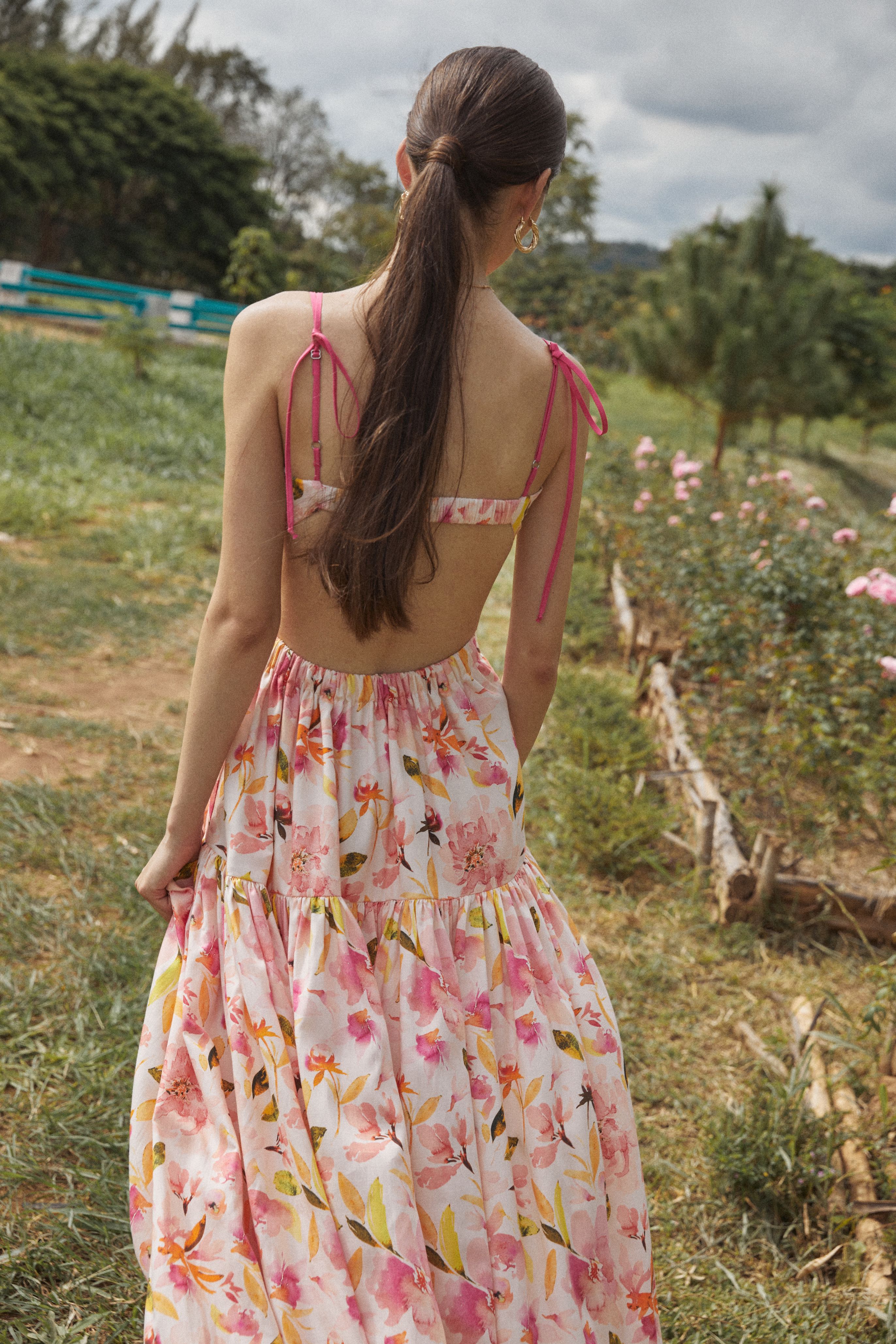 PLEASED Peneta Pink Dress