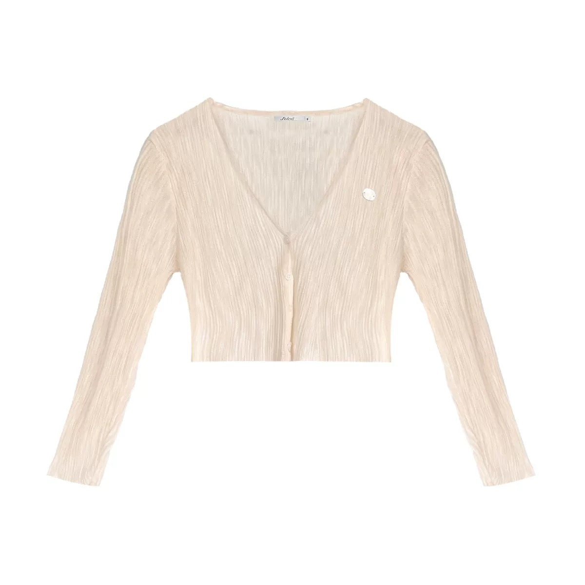 16DEWS 16D24091 Thin knit cardigan