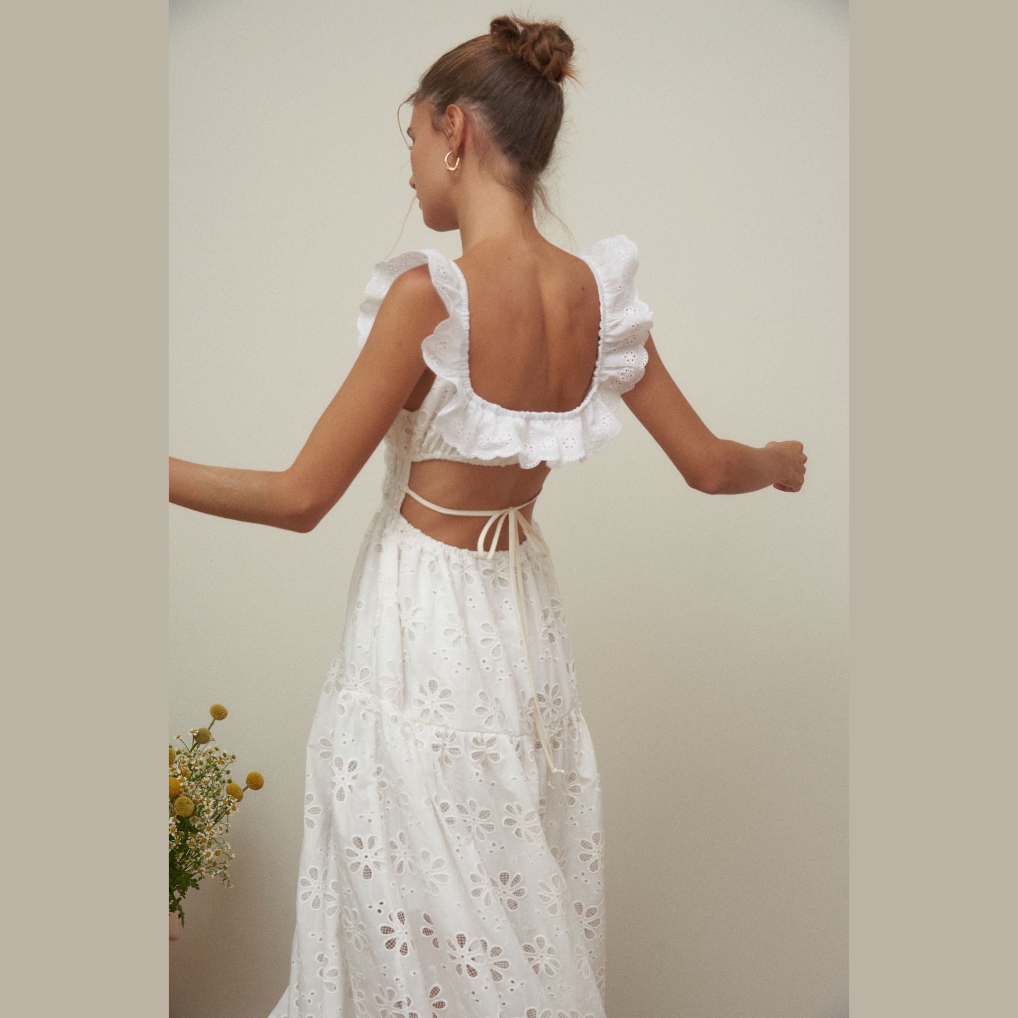 PLEASED Adina Lace Dress