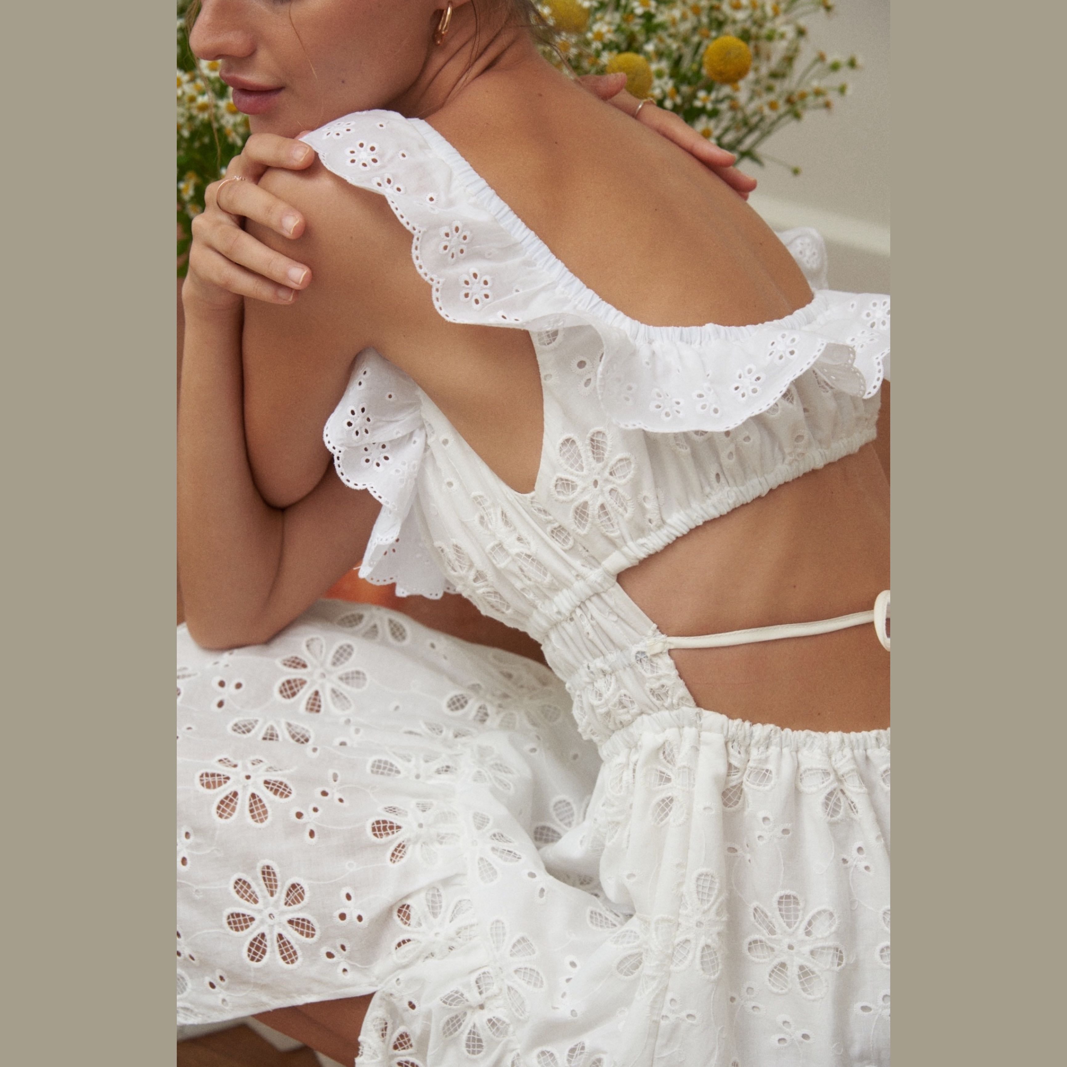 PLEASED Adina Lace Dress