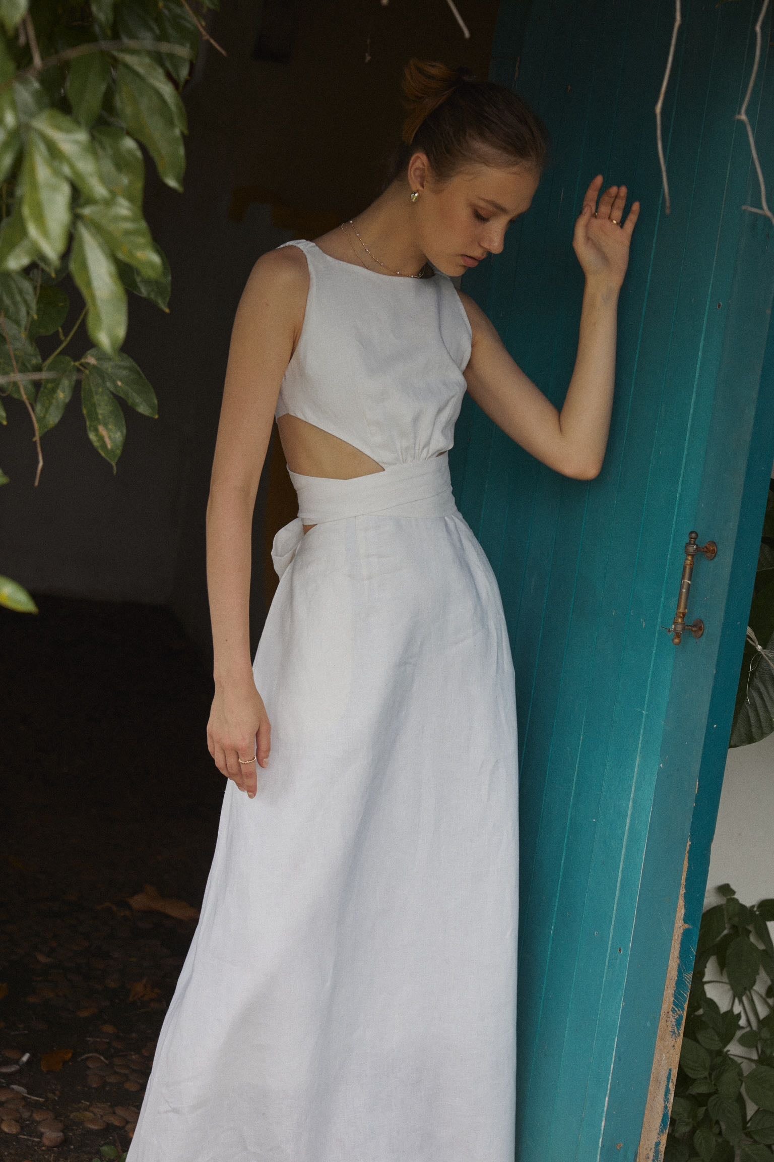 PLEASED Bellamy White Dress