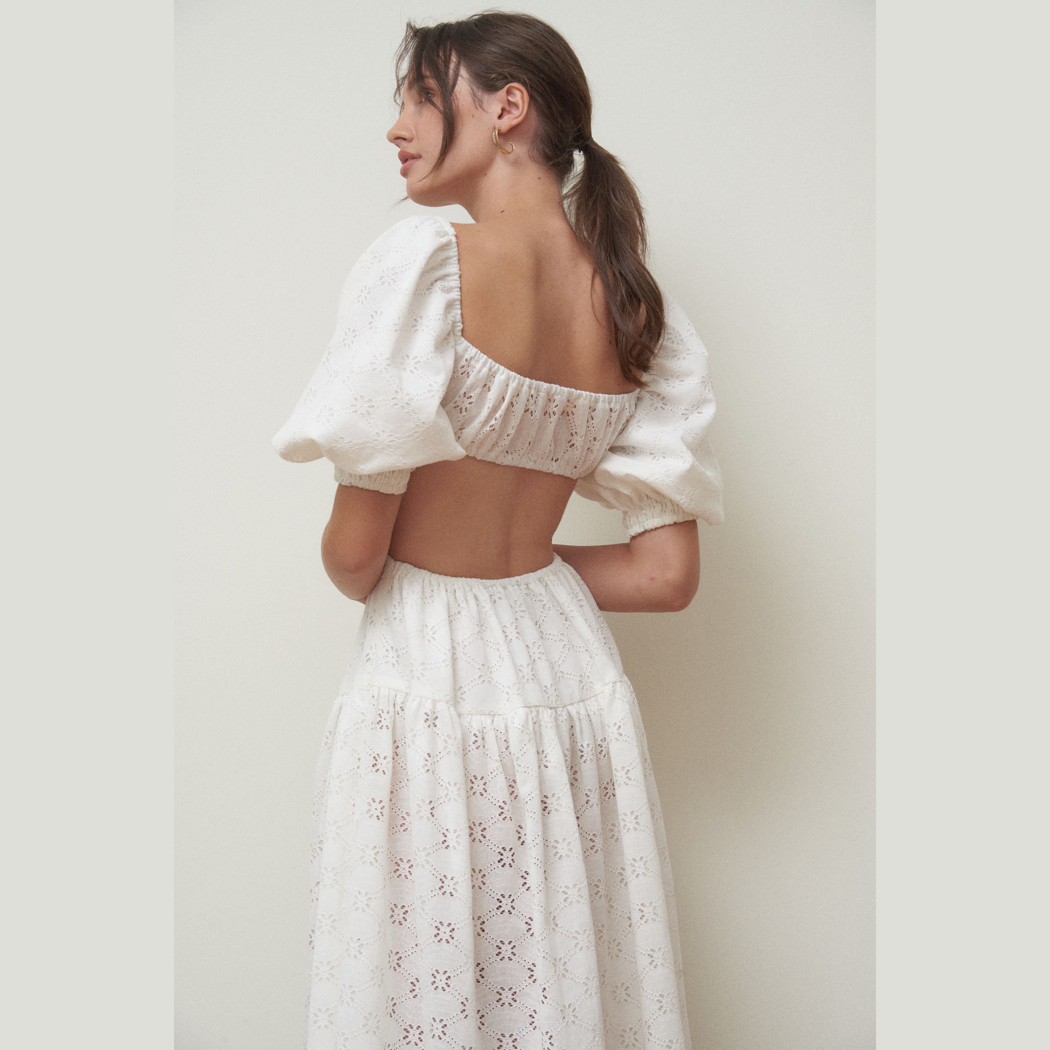 PLEASED Veda Maxi Lace Dress