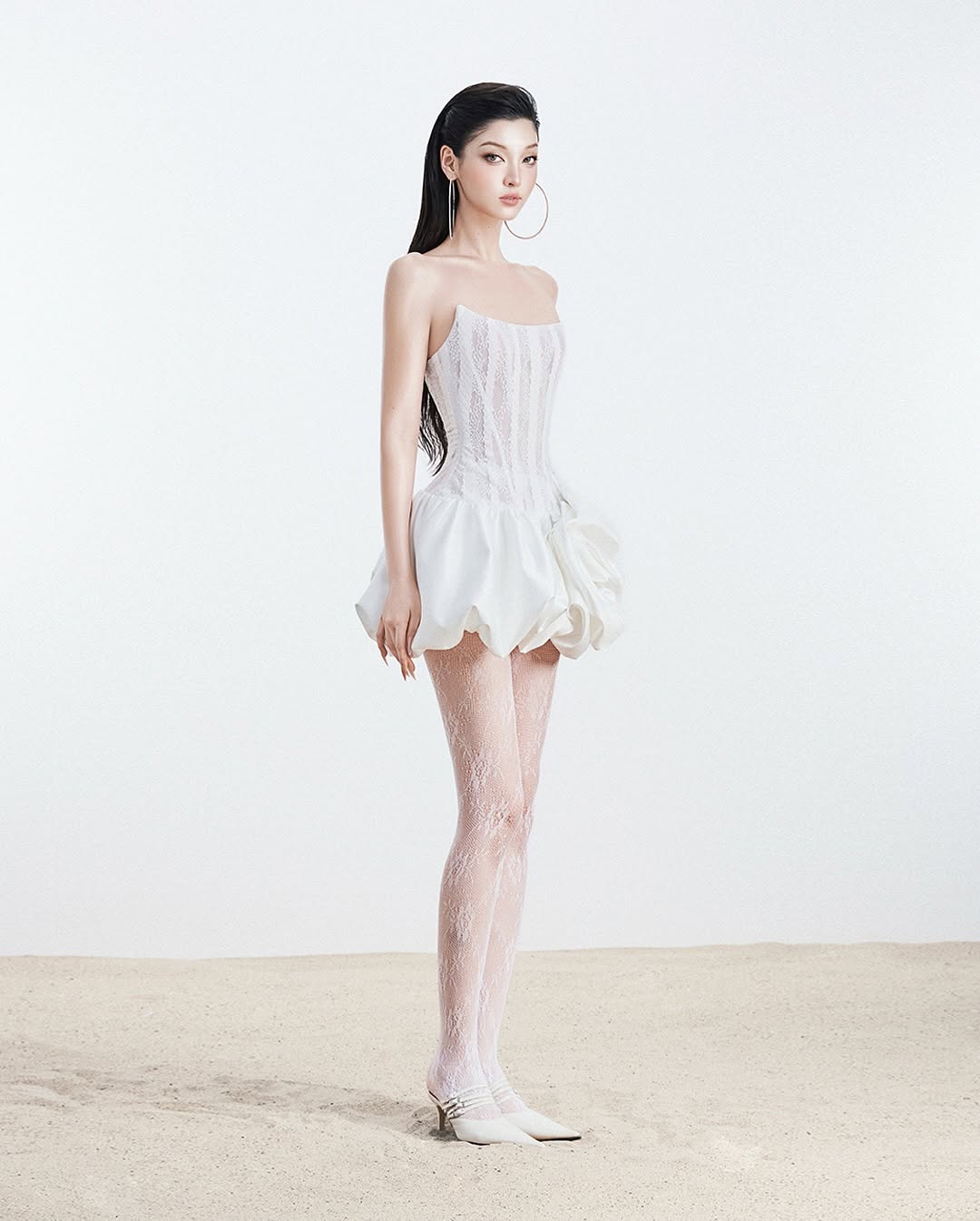 Glam Doll Rosalind Dress (White)