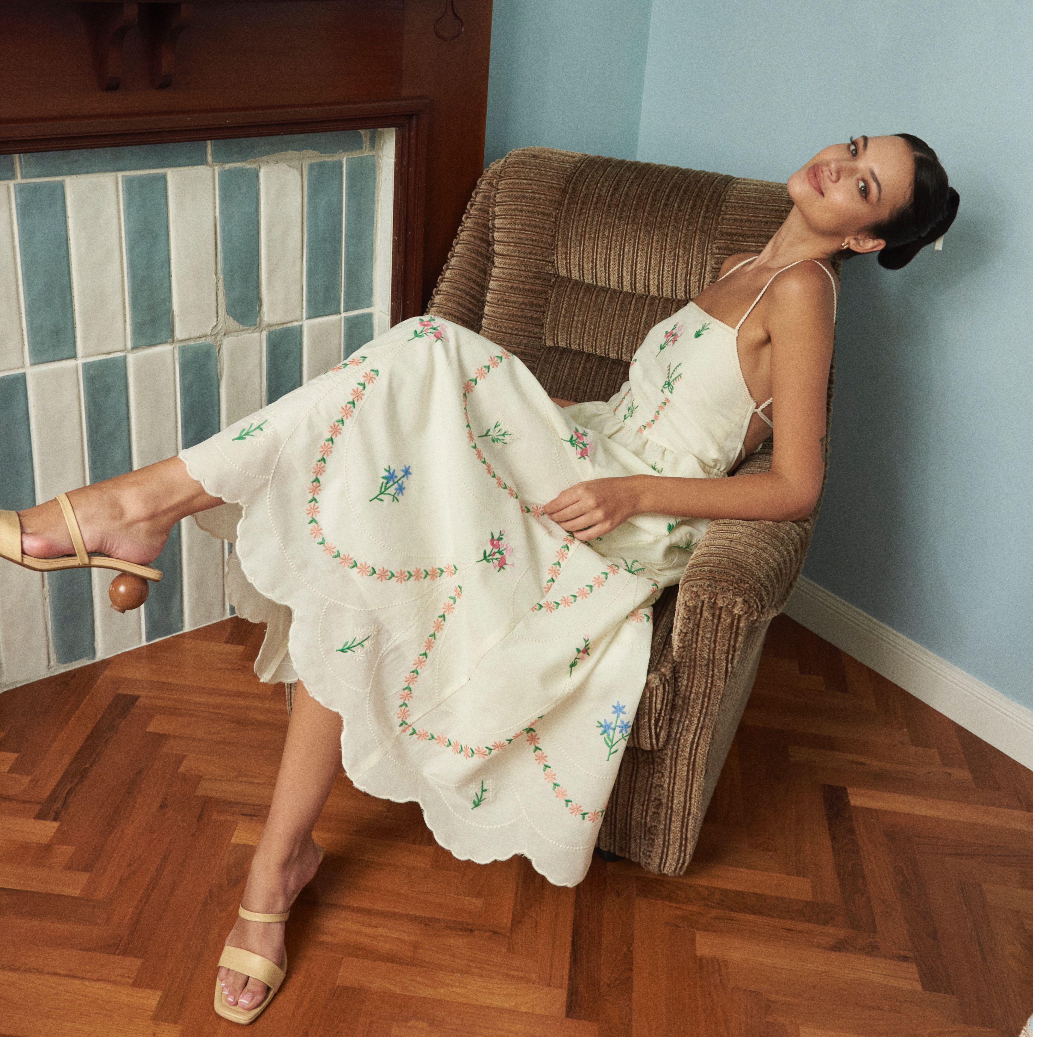 PLEASED Kelli Midi Dress